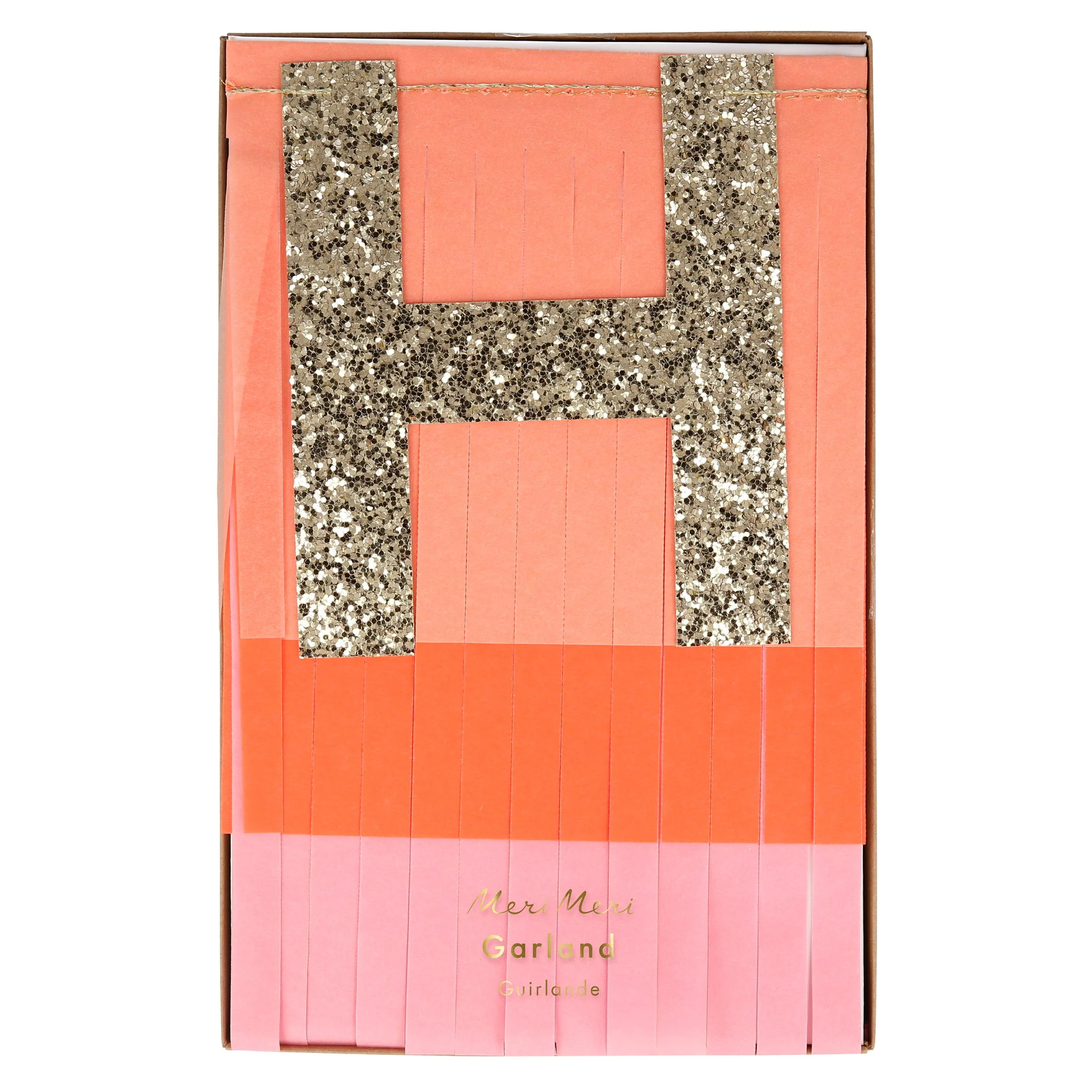 Pink Happy Birthday Fringe Garland Set - Image 6