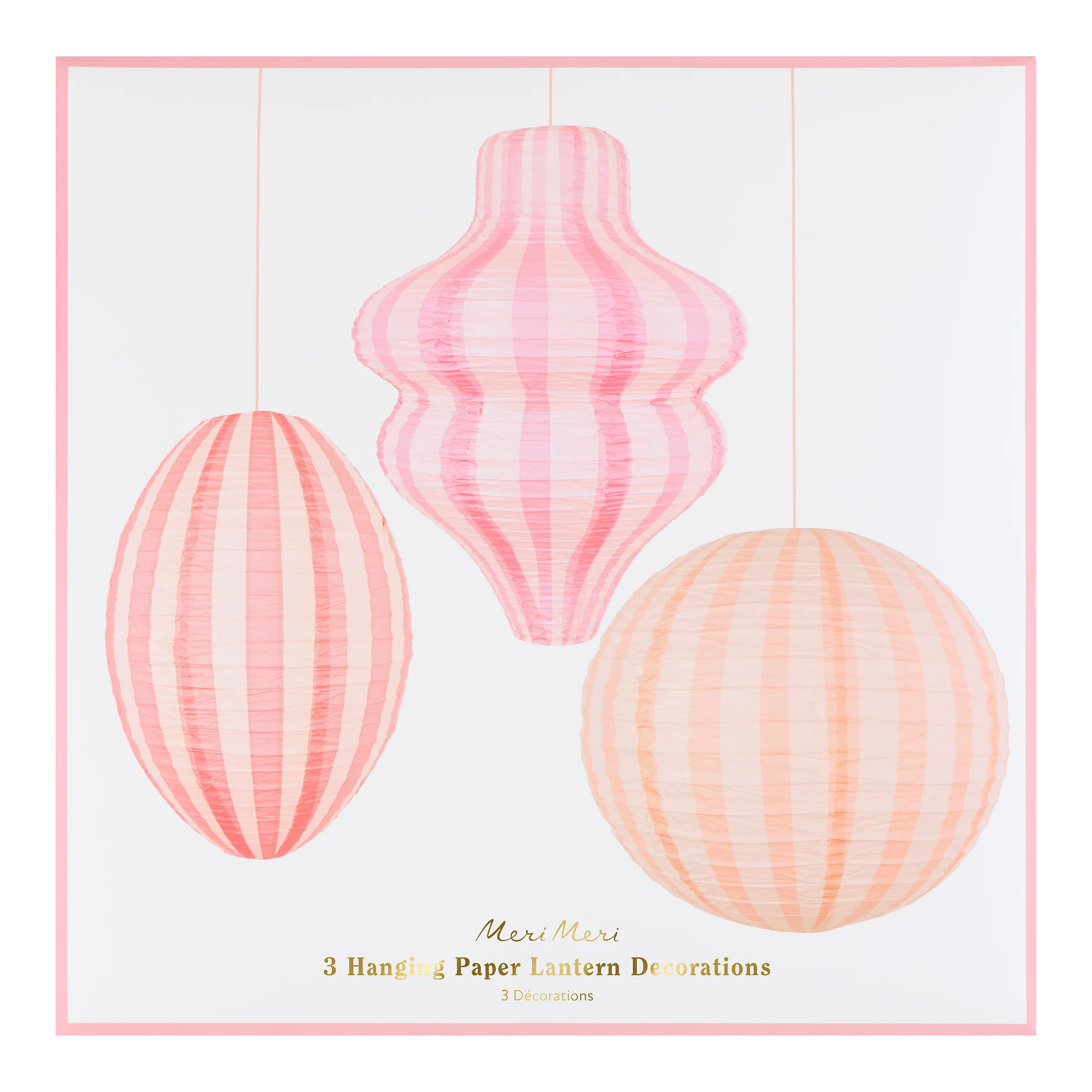 Pink Lanterns (x 3) - Image 7