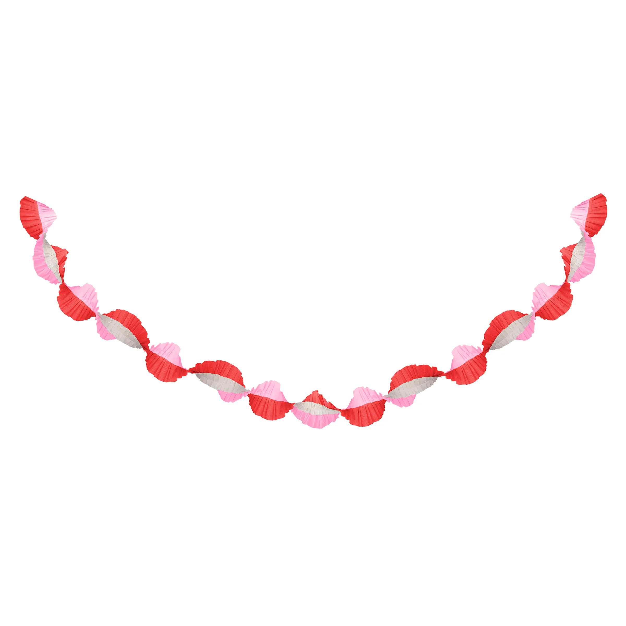 Pink & Red Stitched Streamer - Image 5