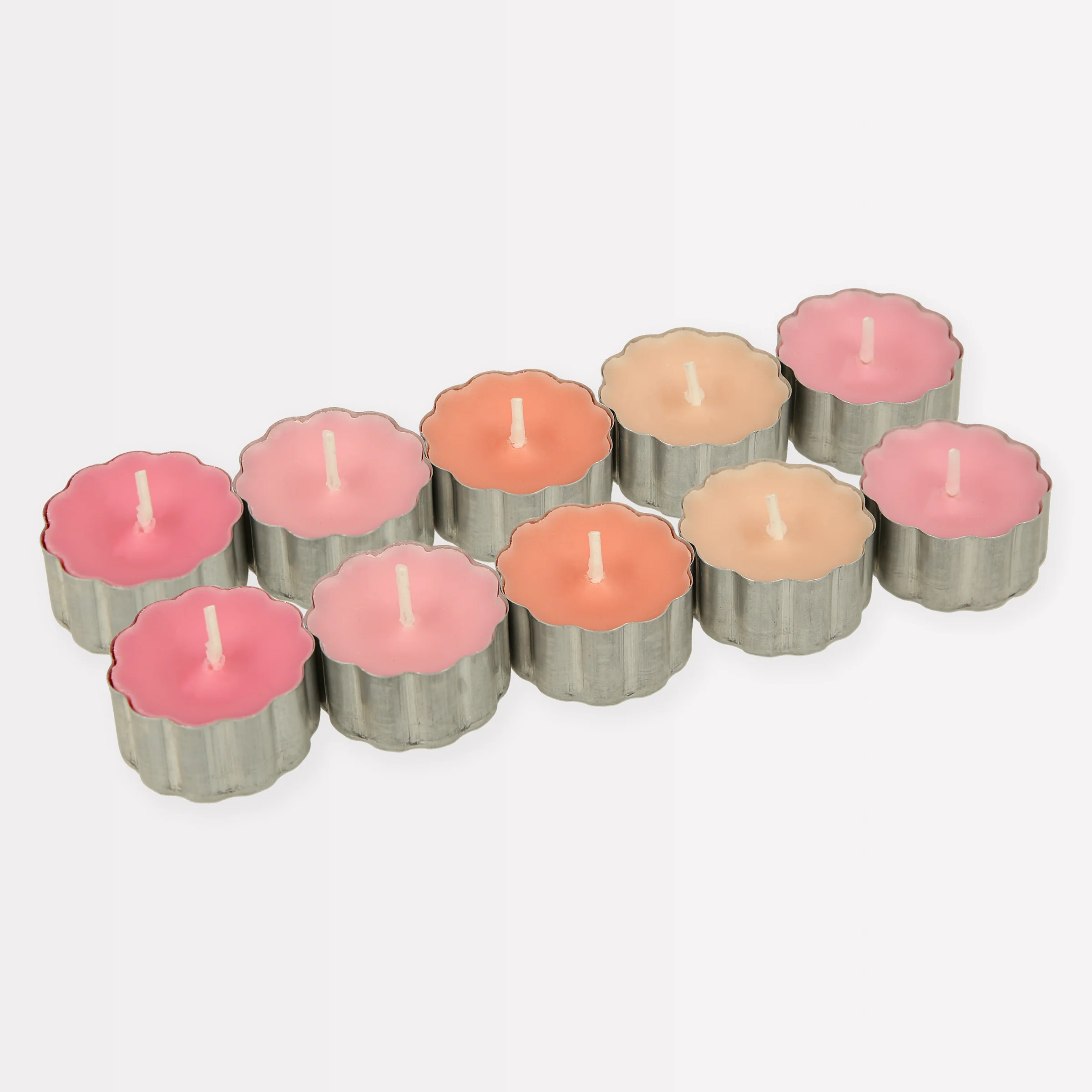 Pink Tealight Candles (x 10)