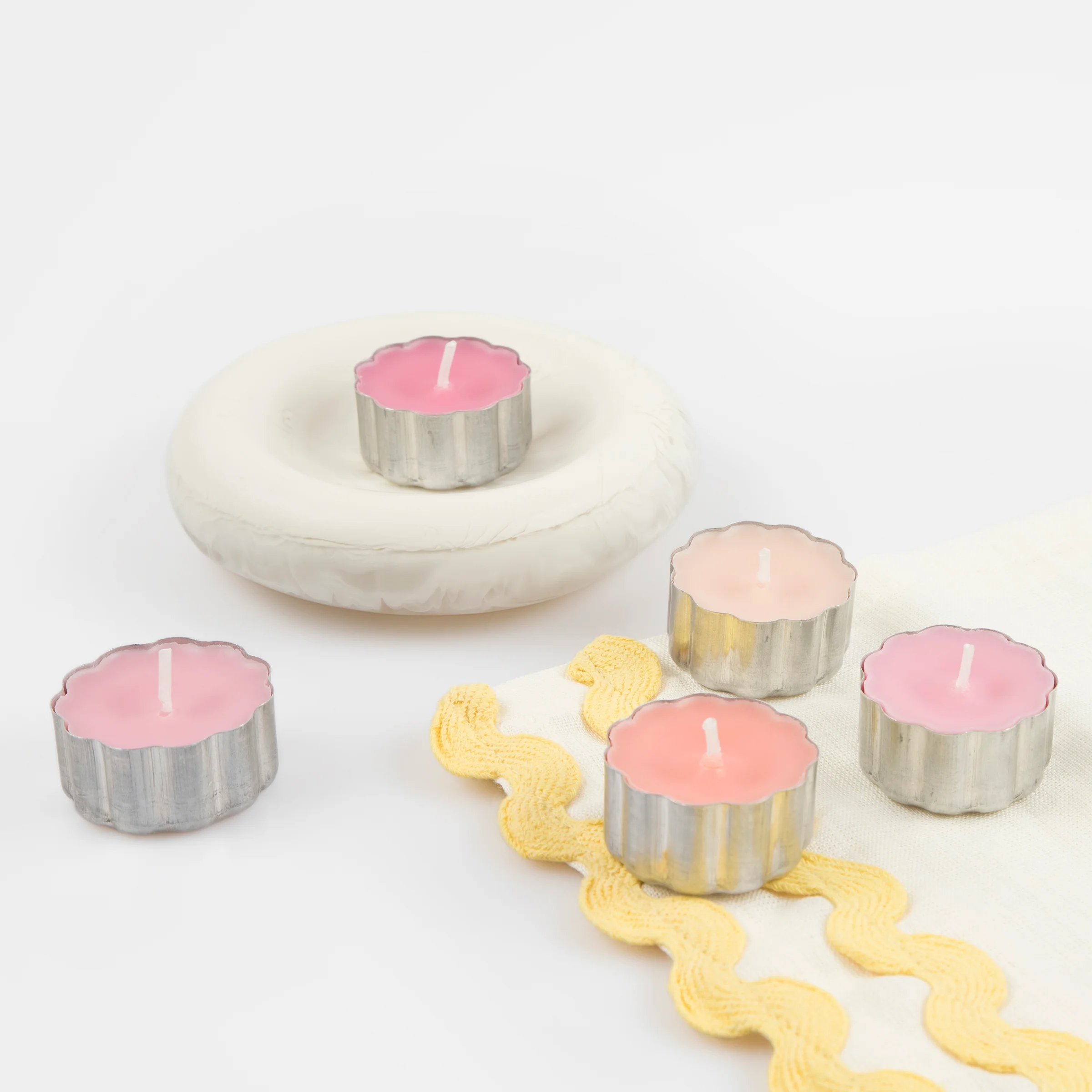 Pink Tealight Candles (x 10) - Image 3