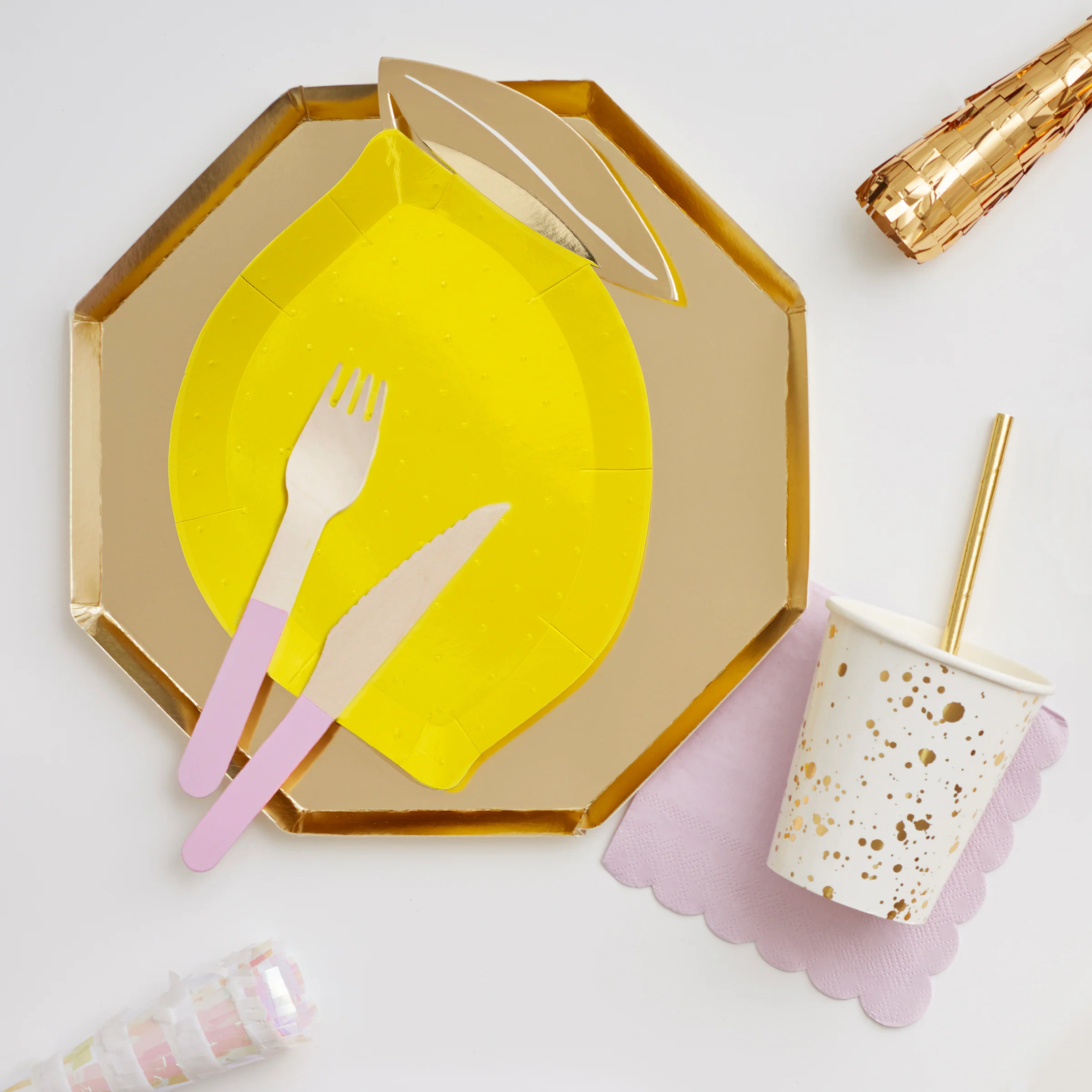 Pink Wooden Cutlery Set (x 24) - Image 4