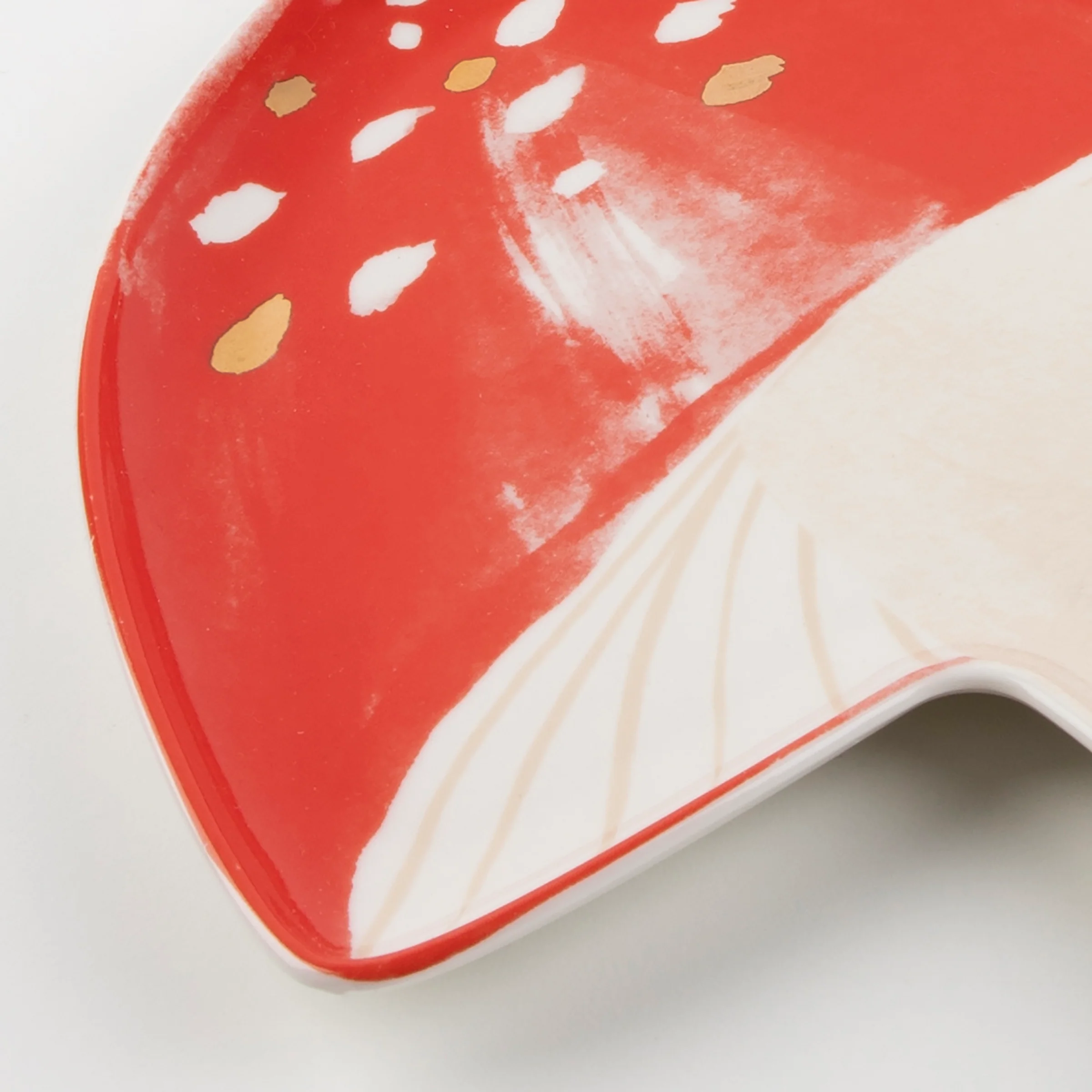 Porcelain Mushroom Plates (x 2) - Image 3