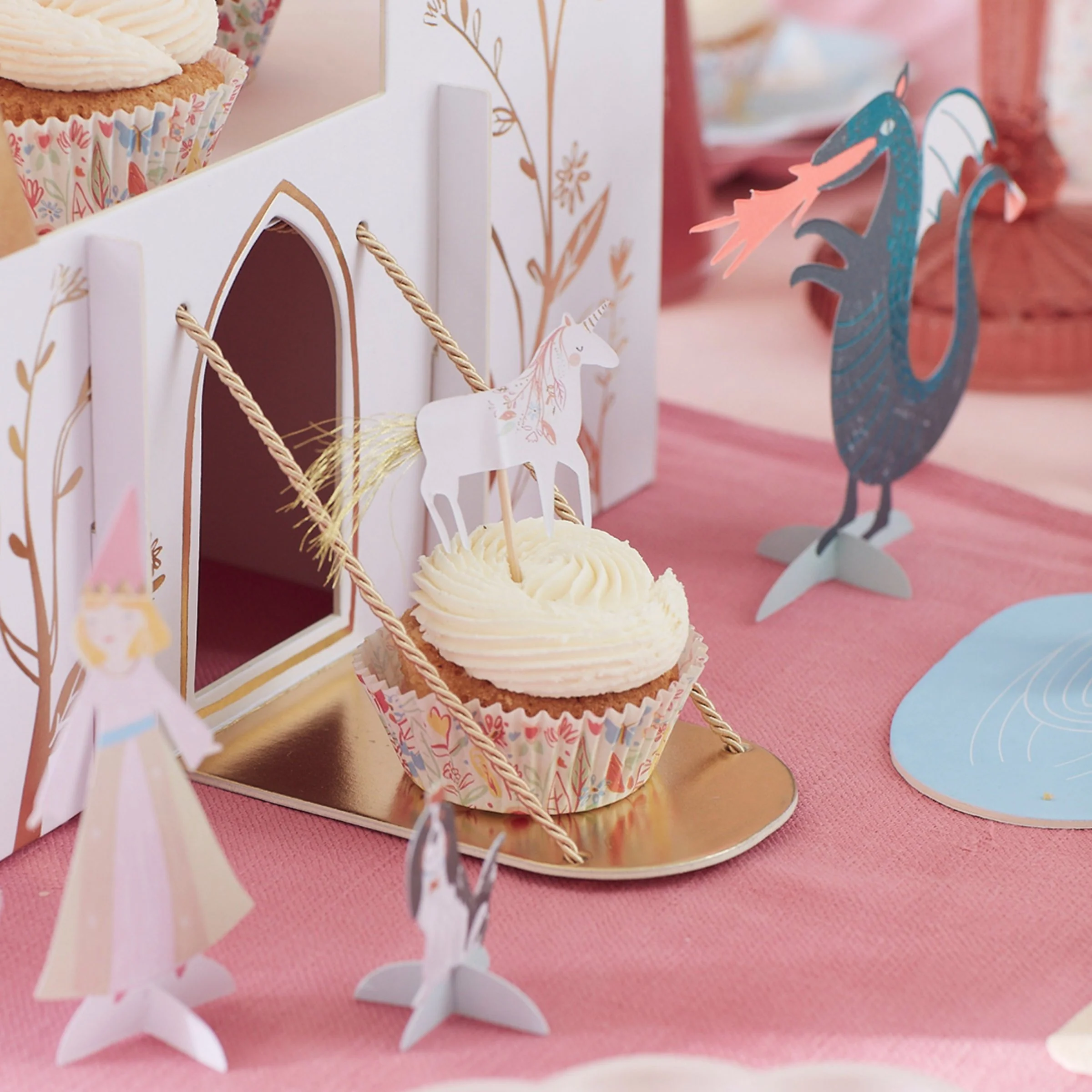 Princess Cupcake Kit (x 24 toppers) - Image 10