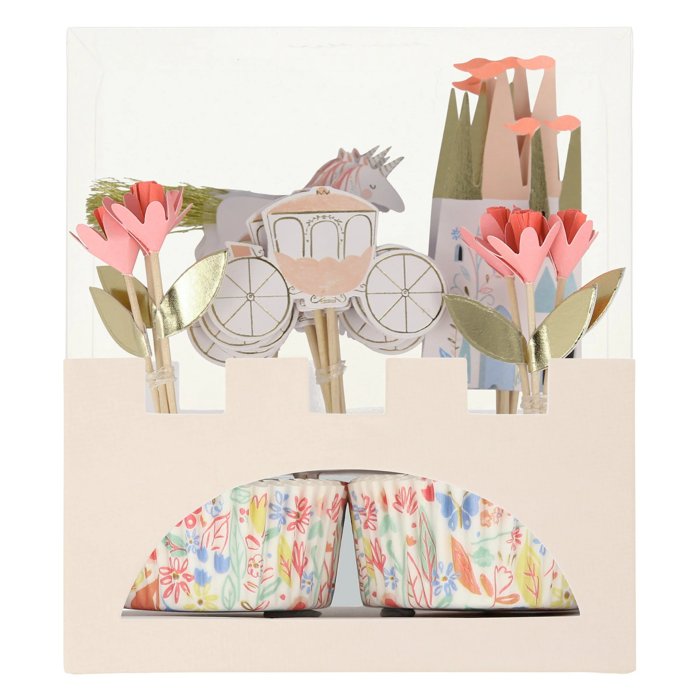Princess Cupcake Kit (x 24 toppers) - Image 2
