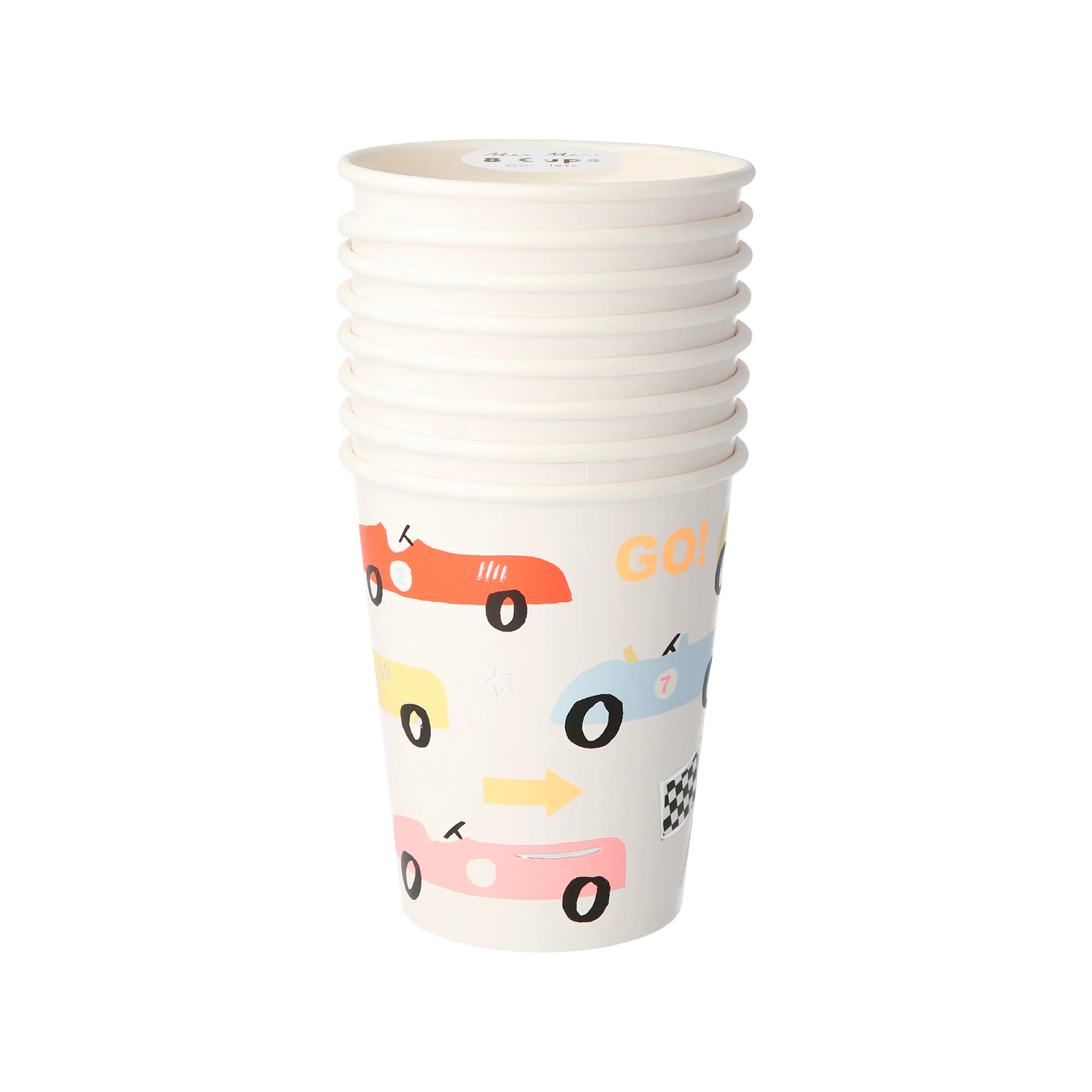 Race Car Party Cups (x 8) - Image 4