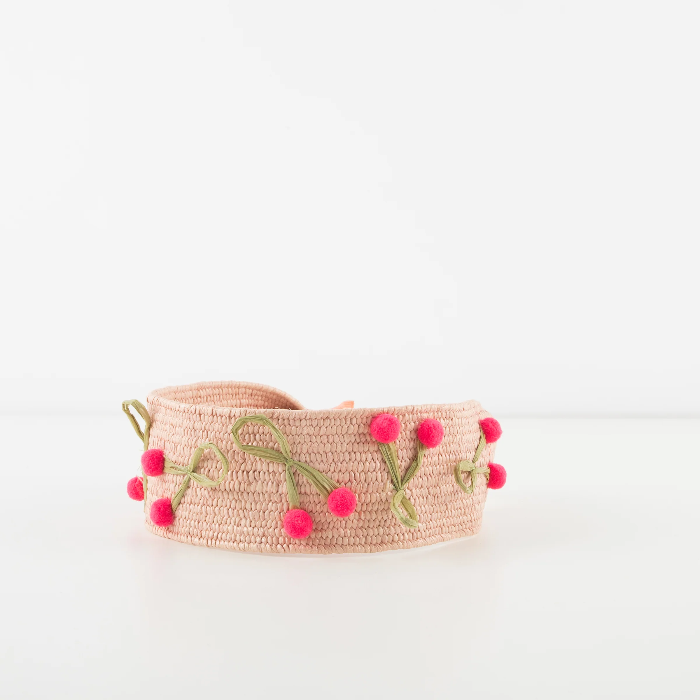 Raffia Headband Cherries - Image 4