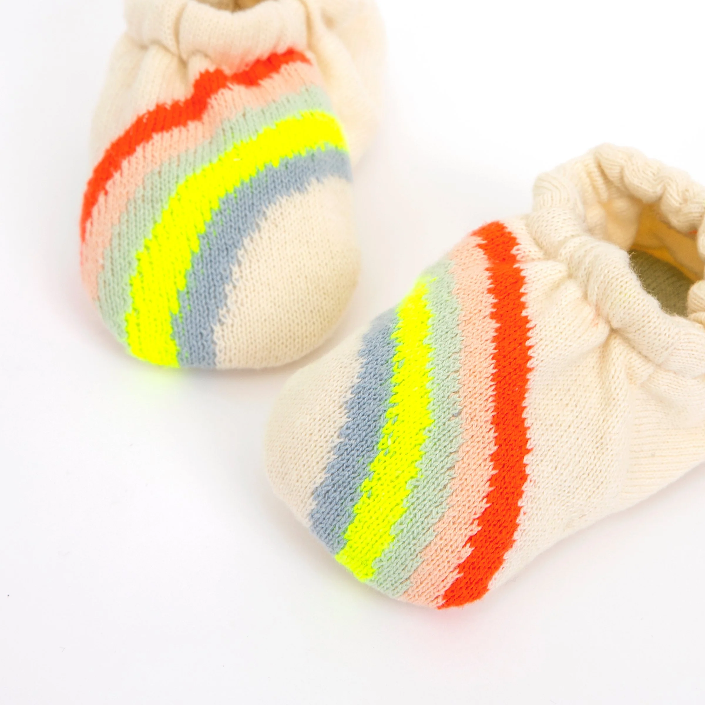 Rainbow Baby Booties - Image 2