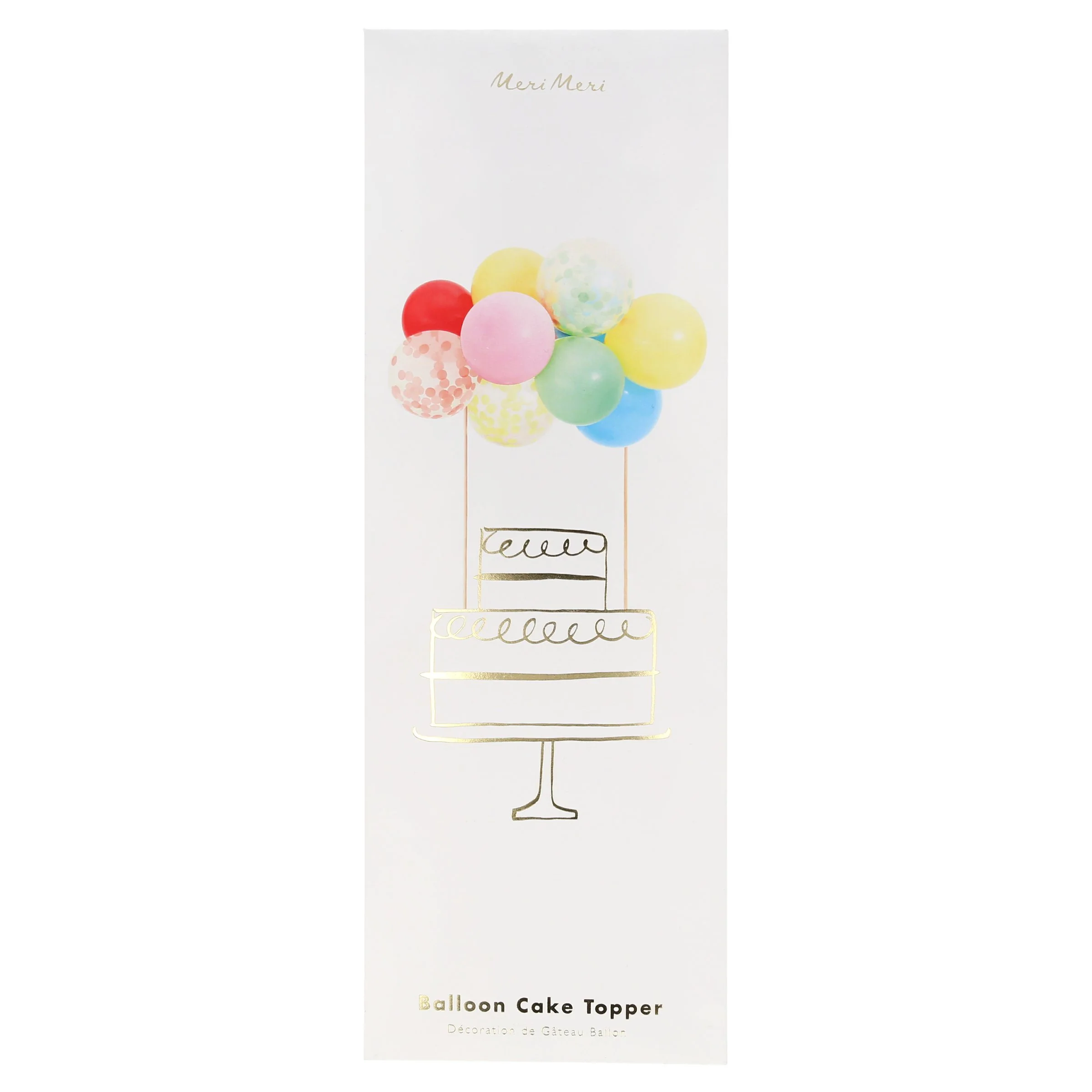 Rainbow Balloon Cake Topper Kit - Image 3