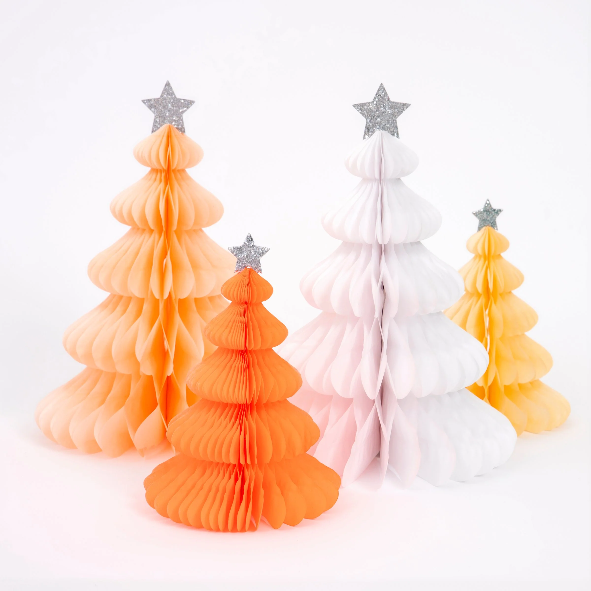 Rainbow Forest Honeycomb Decorations (x 10) - Image 2