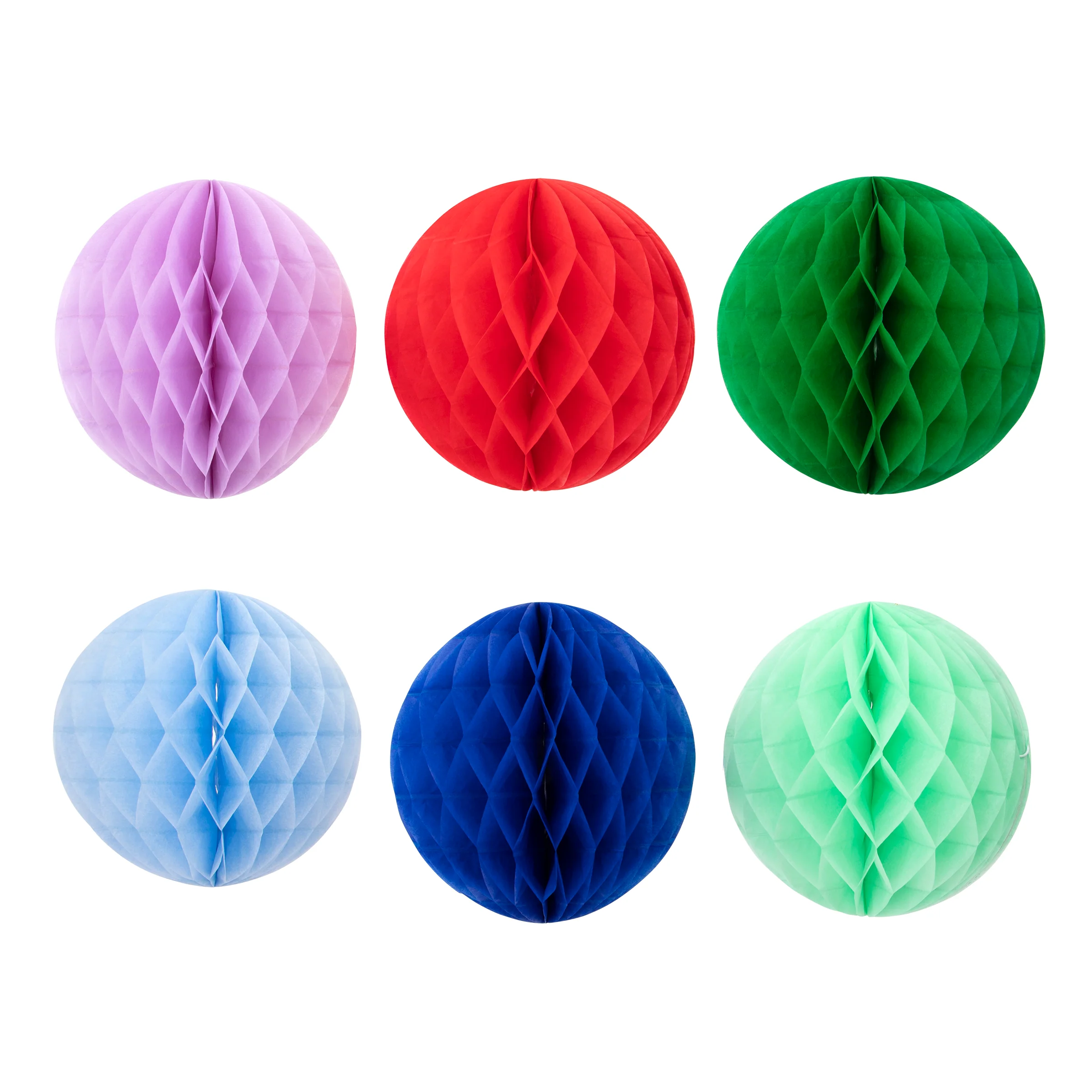 Rainbow Honeycomb Decoration Kit (x 16) - Image 6