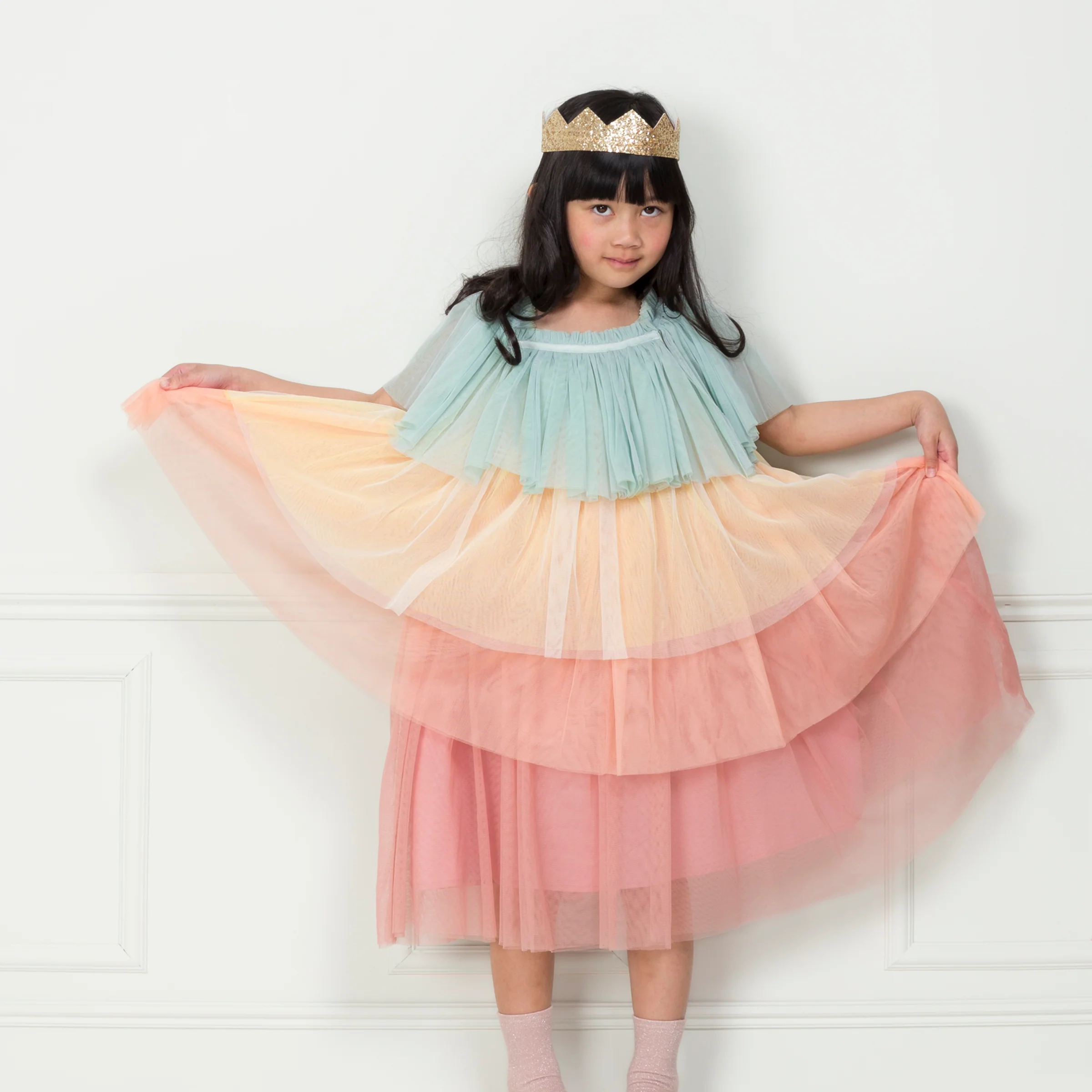 Rainbow Ruffle Princess Costume - Image 4