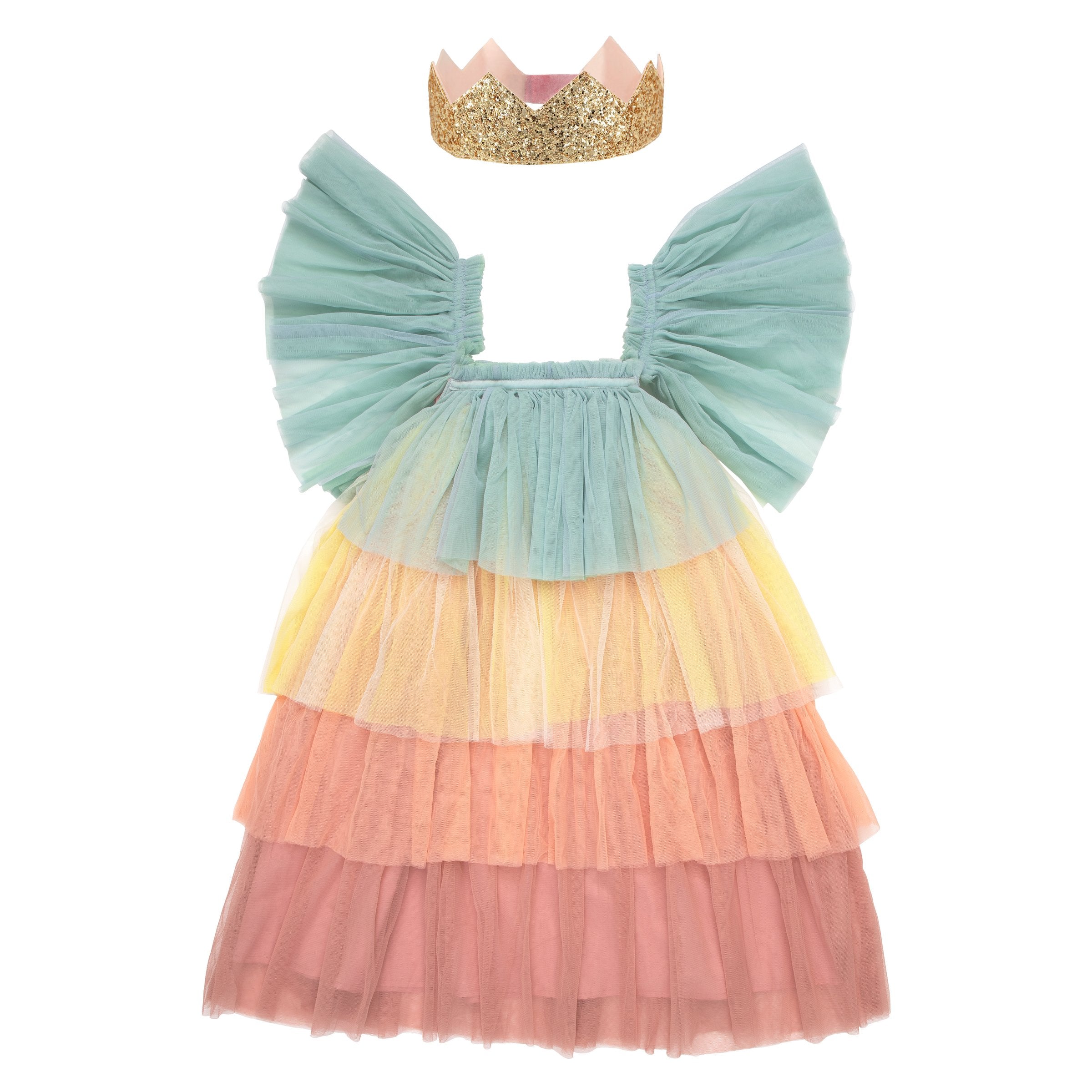 Rainbow Ruffle Princess Costume - Image 9