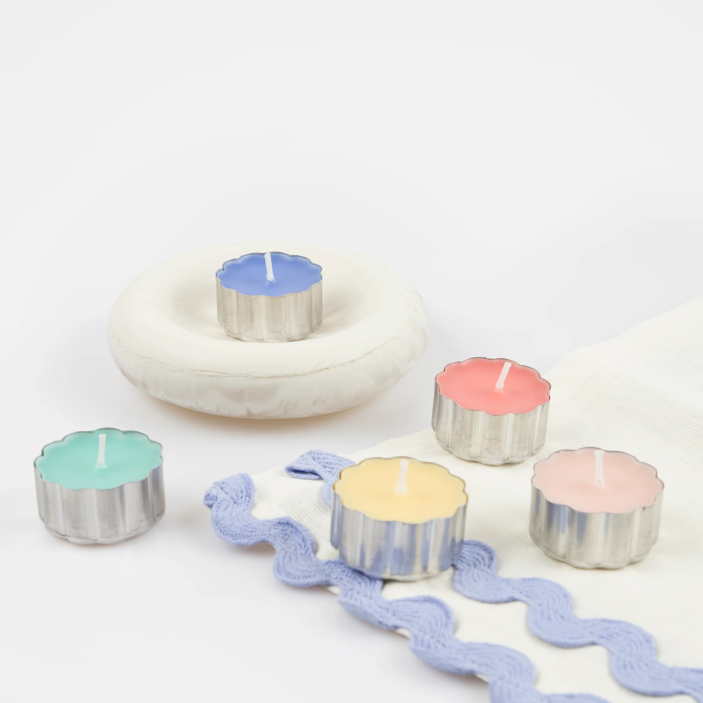 Rainbow Tealight Candles (x 10) - Image 3