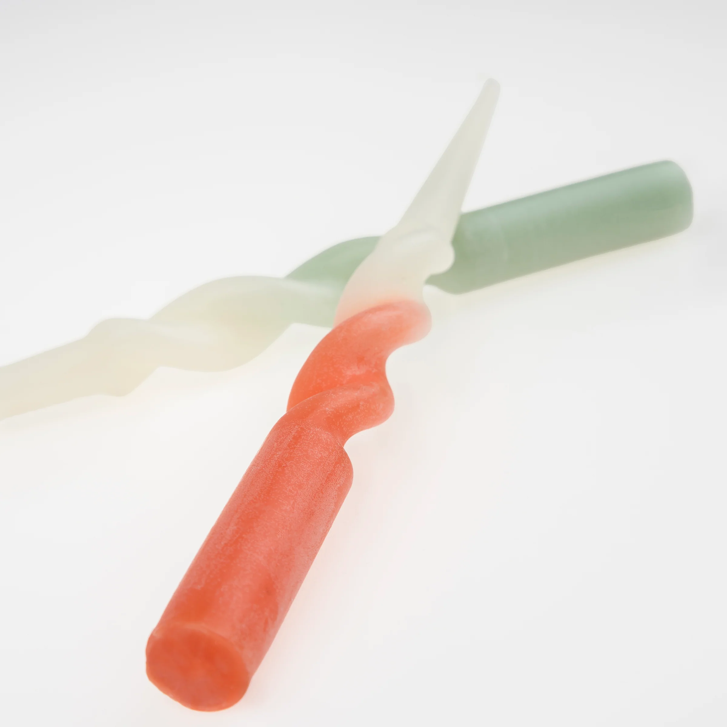 Rainbow Twisted Table Candles (x 8) - Image 4