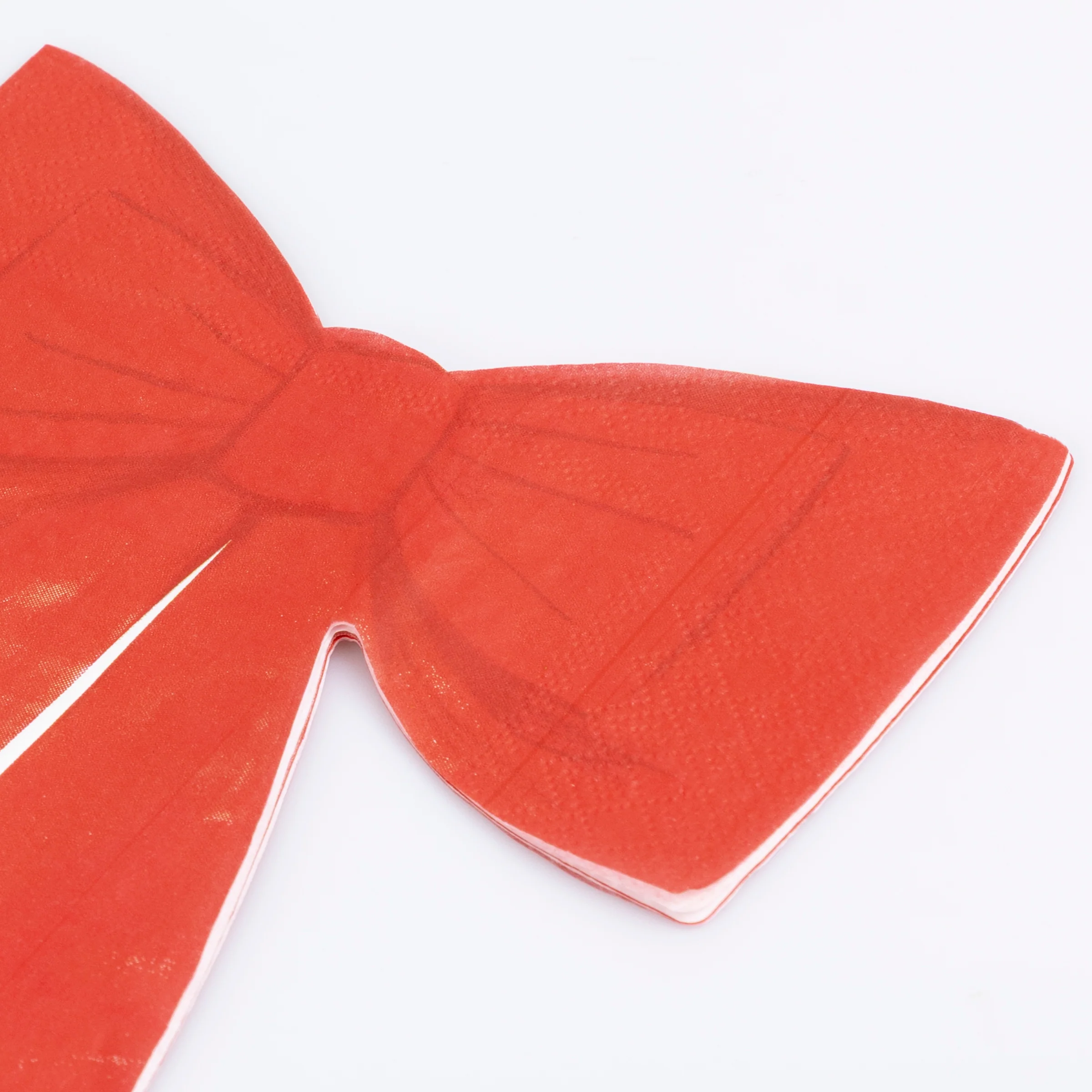 Red Bow Napkins (x 16) - Image 2