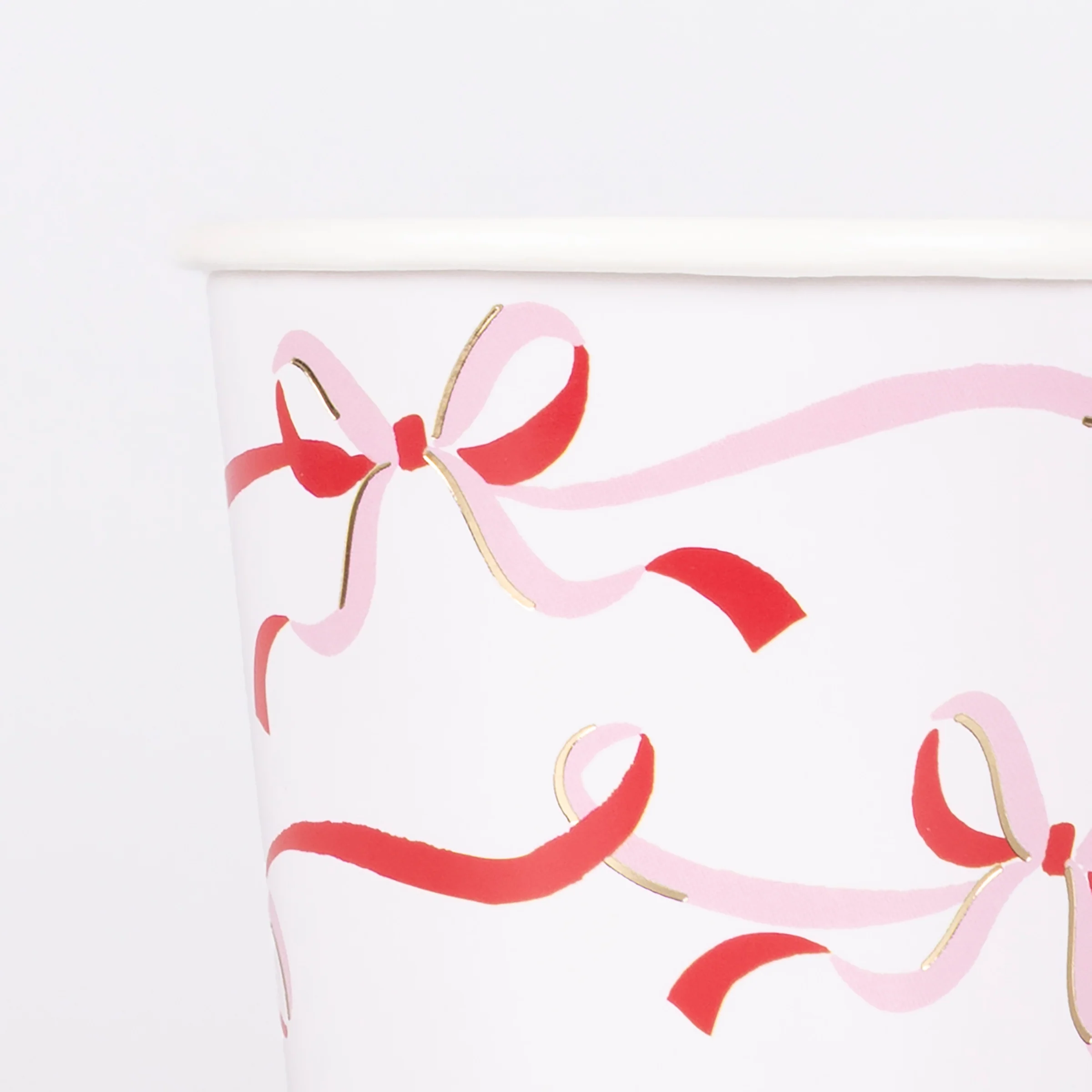 Ribbon Bow Cups (x 8) - Image 3