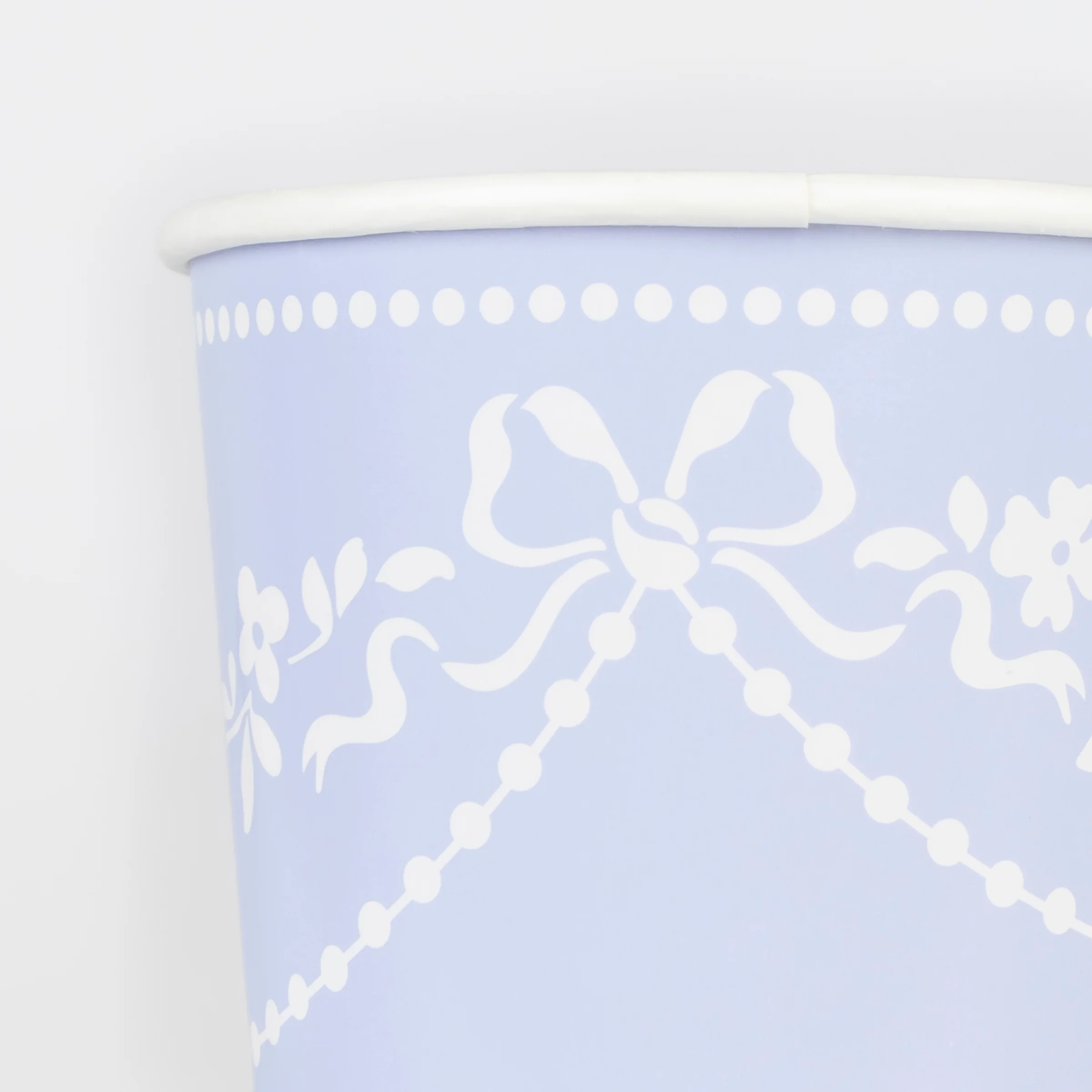 Rococo Blue Cups (x 8) - Image 2