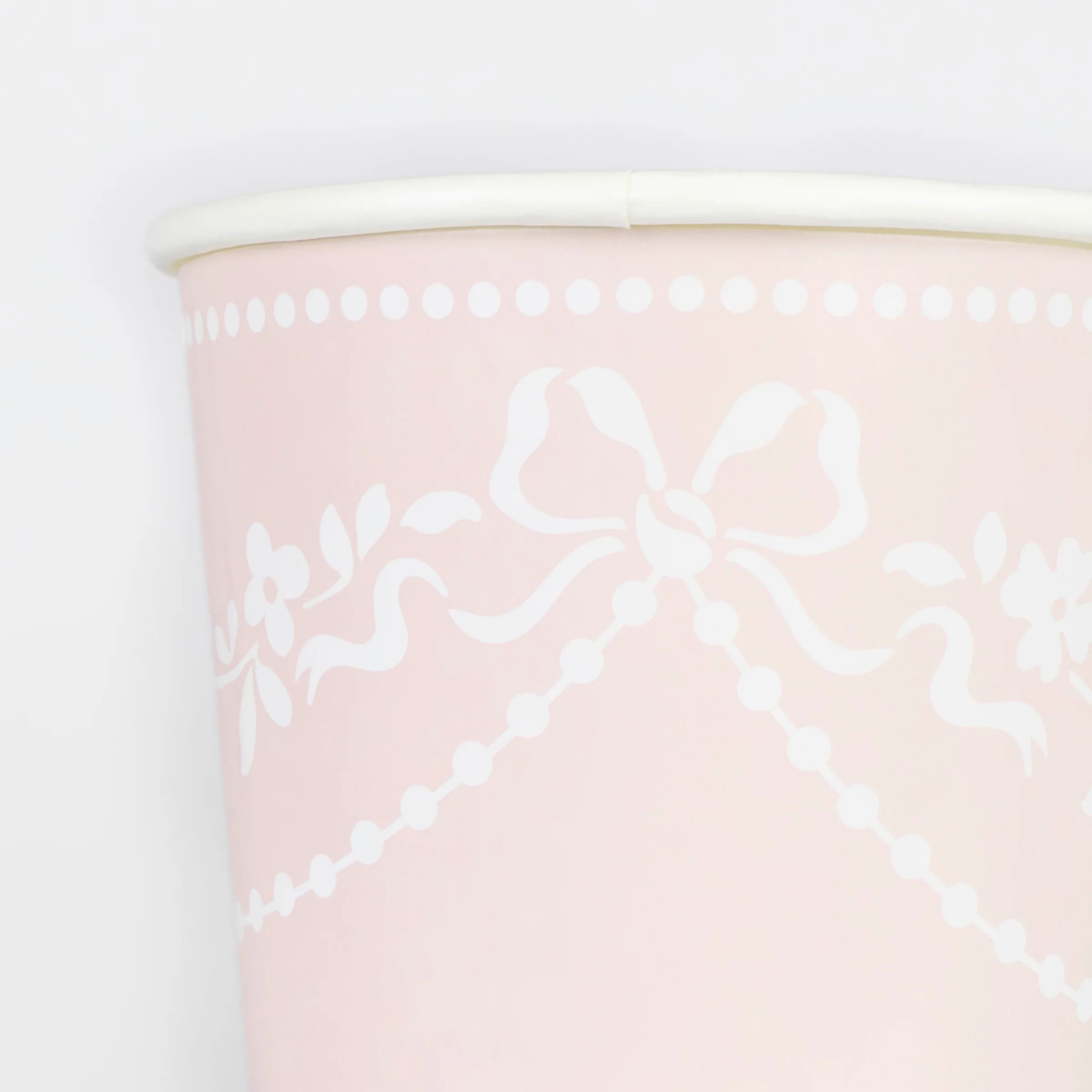 Rococo Pink Cups (x 8) - Image 3