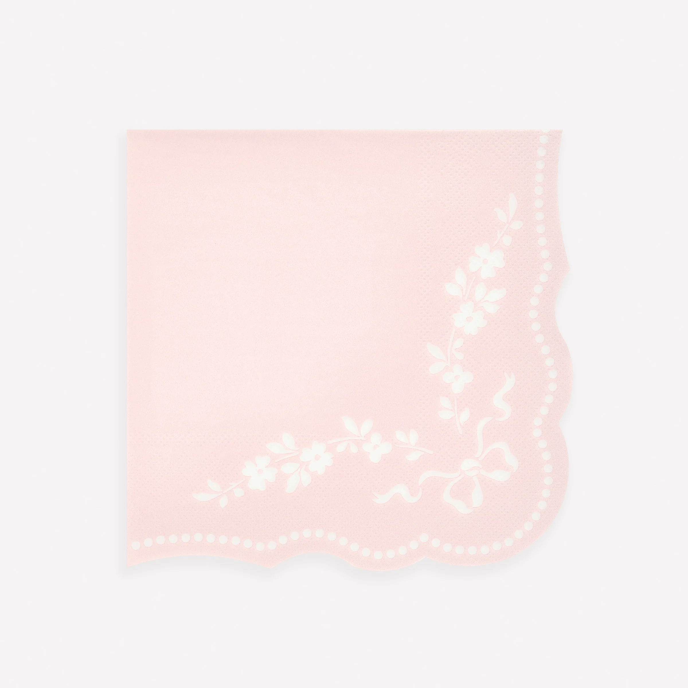 Rococo Pink Large Napkins (x 16)