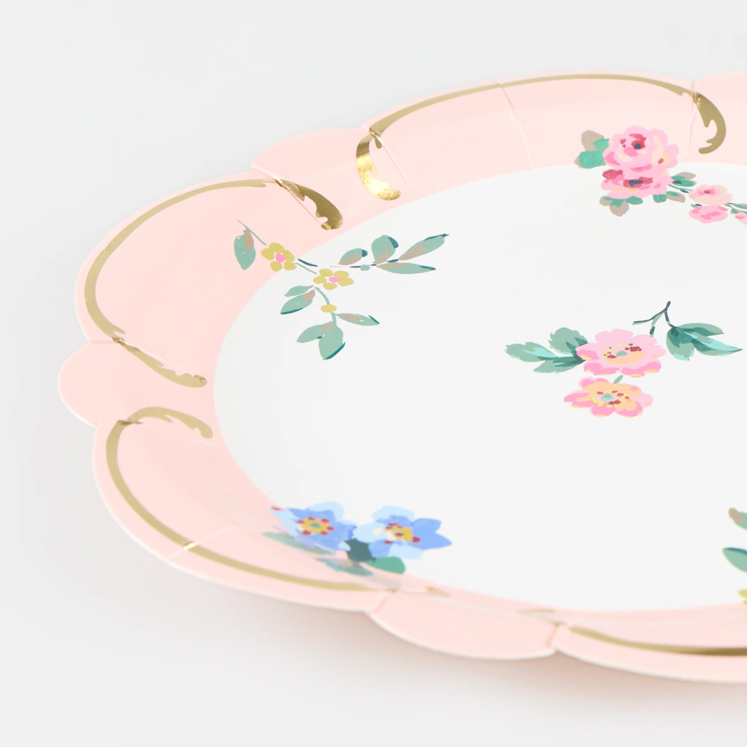 Rococo Posy Side Plates (x 8) - Image 3