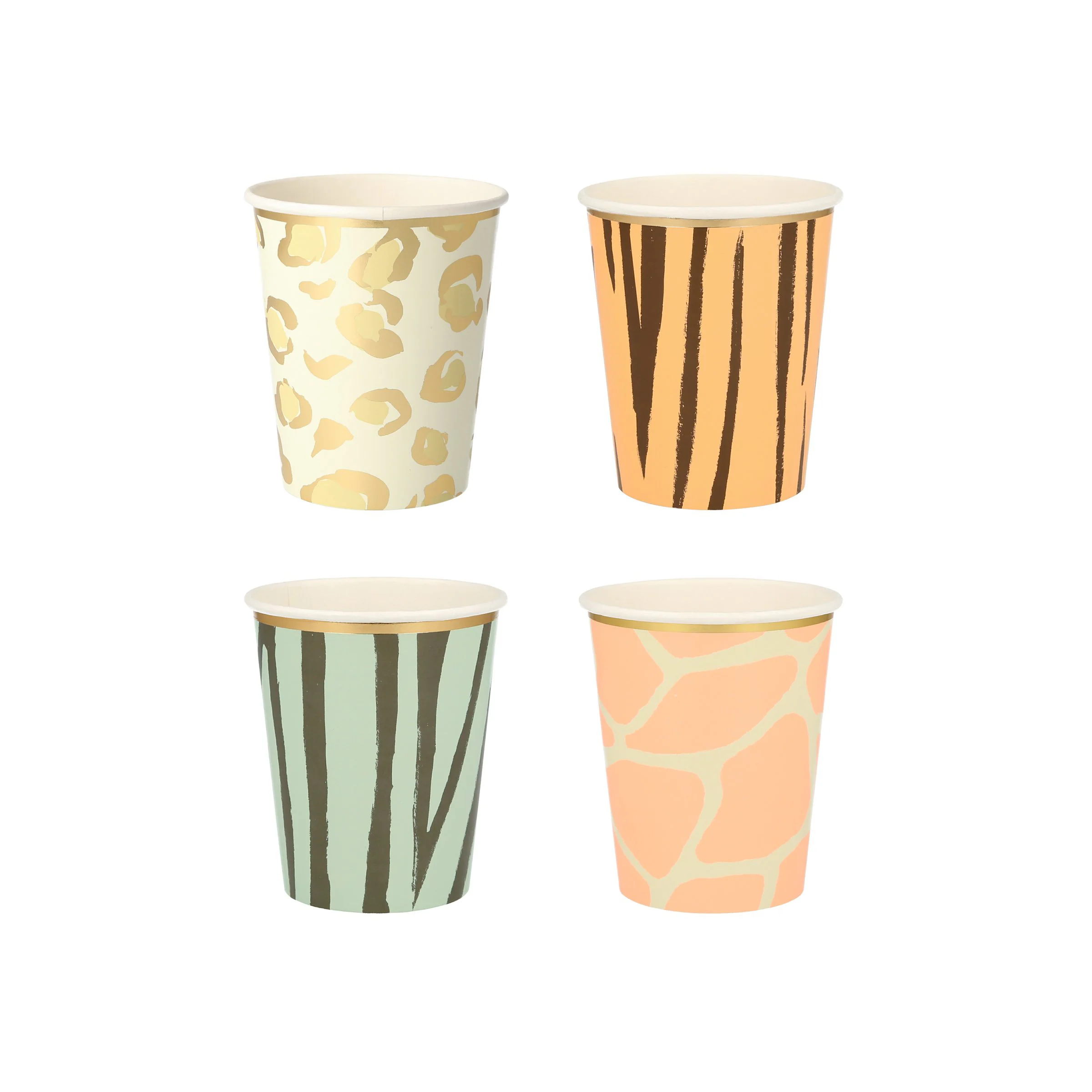 Safari Animal Print Party Cups (x 8) - Image 3
