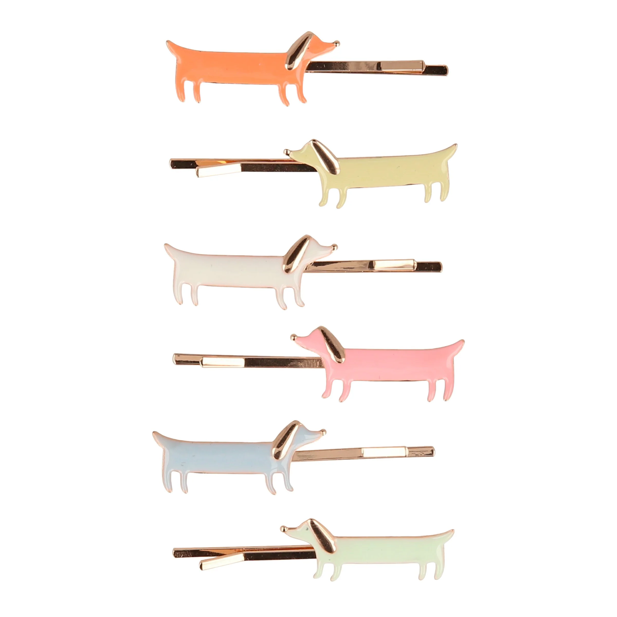 Sausage Dog Hair Slides (x 6) - Image 4