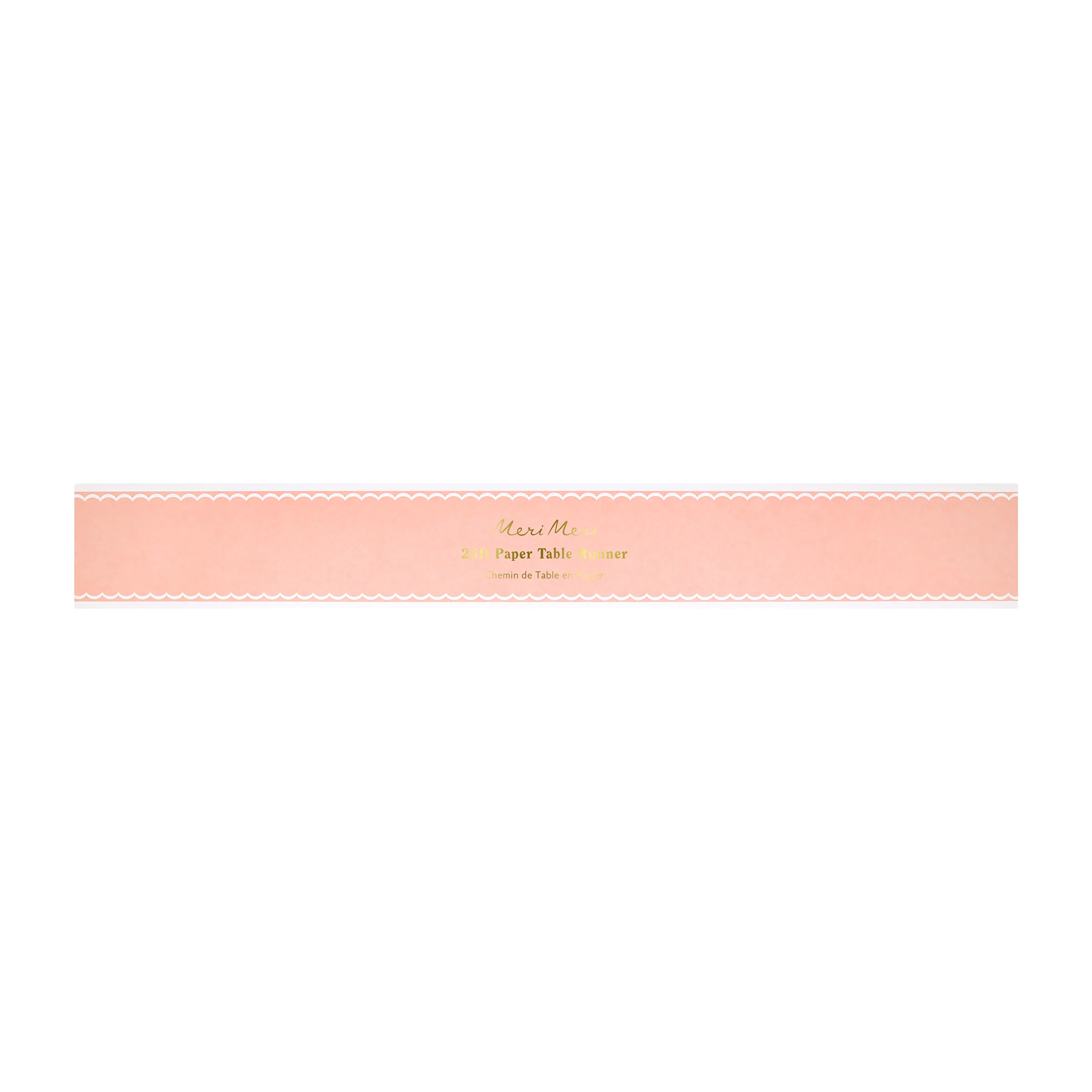 Scalloped Edge Pink Table Runner - Image 2