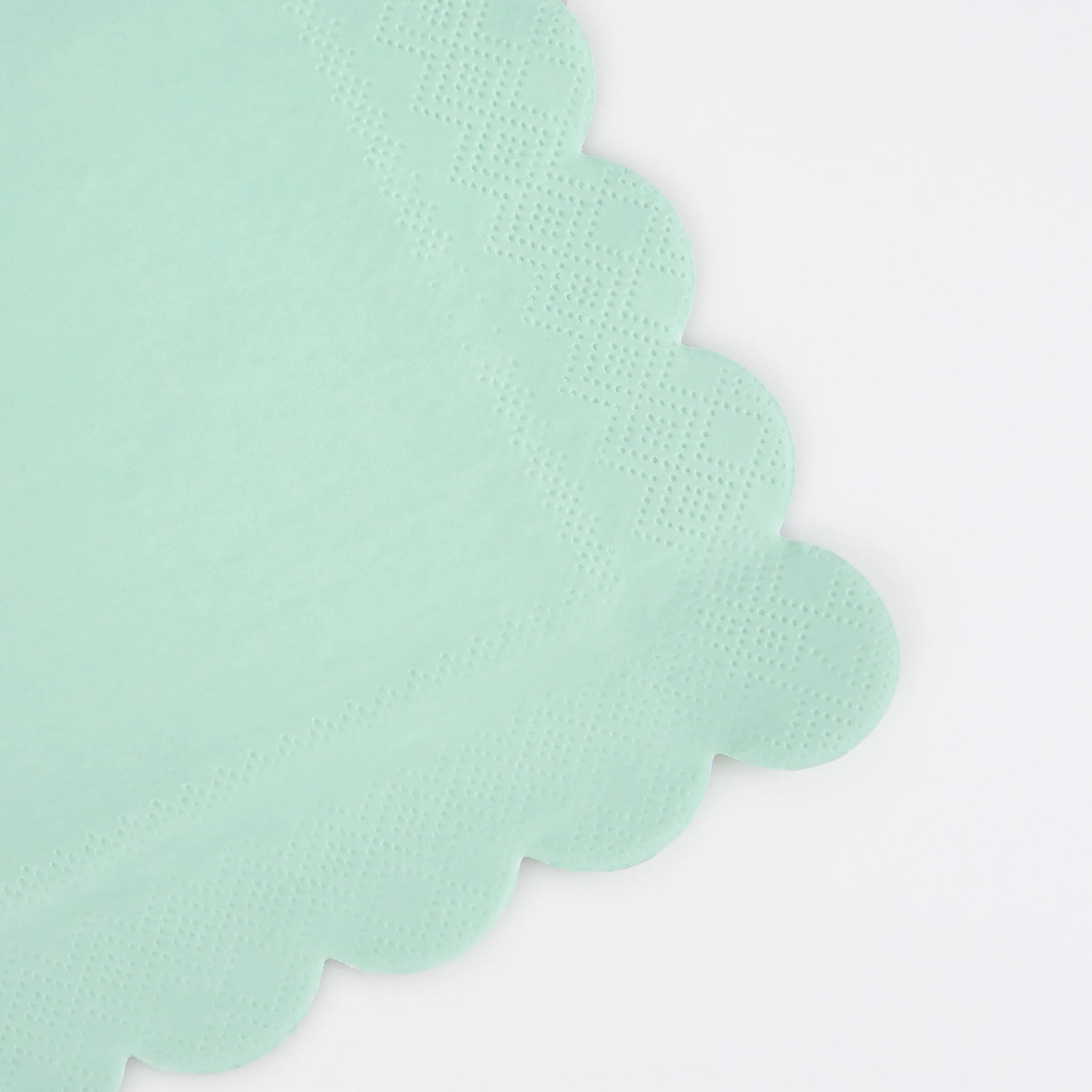 Sea Foam Green Small Napkins (x 16) - Image 3