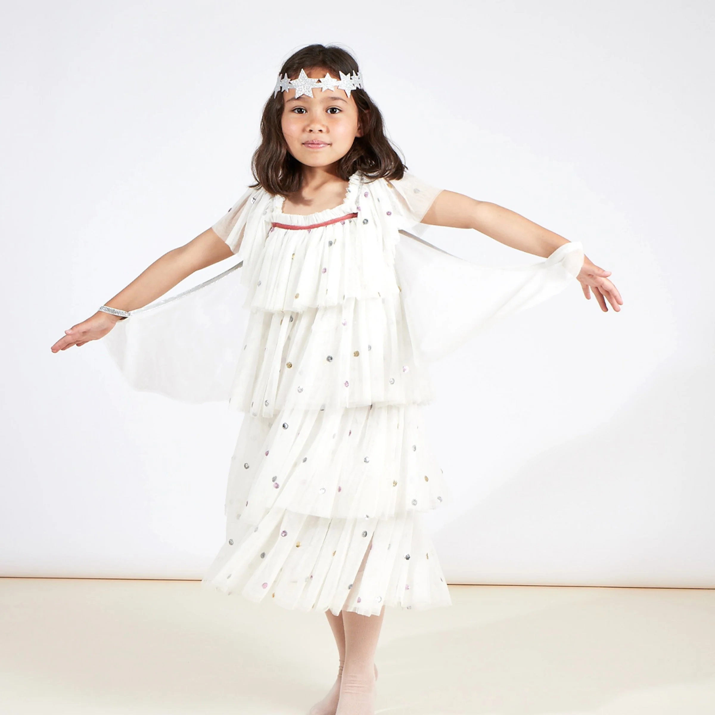 Sequin Tulle Angel Costume - Image 3