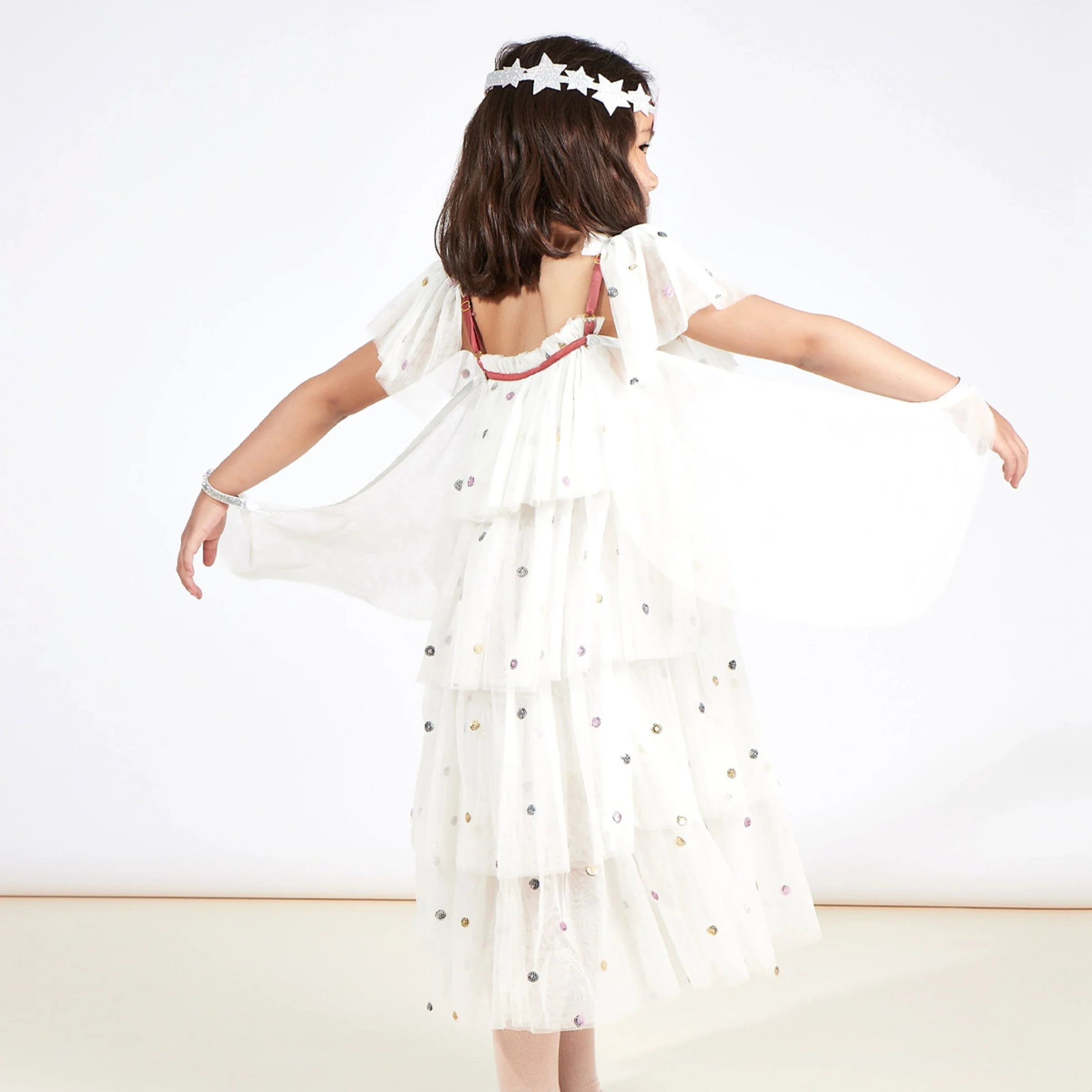 Sequin Tulle Angel Costume - Image 5
