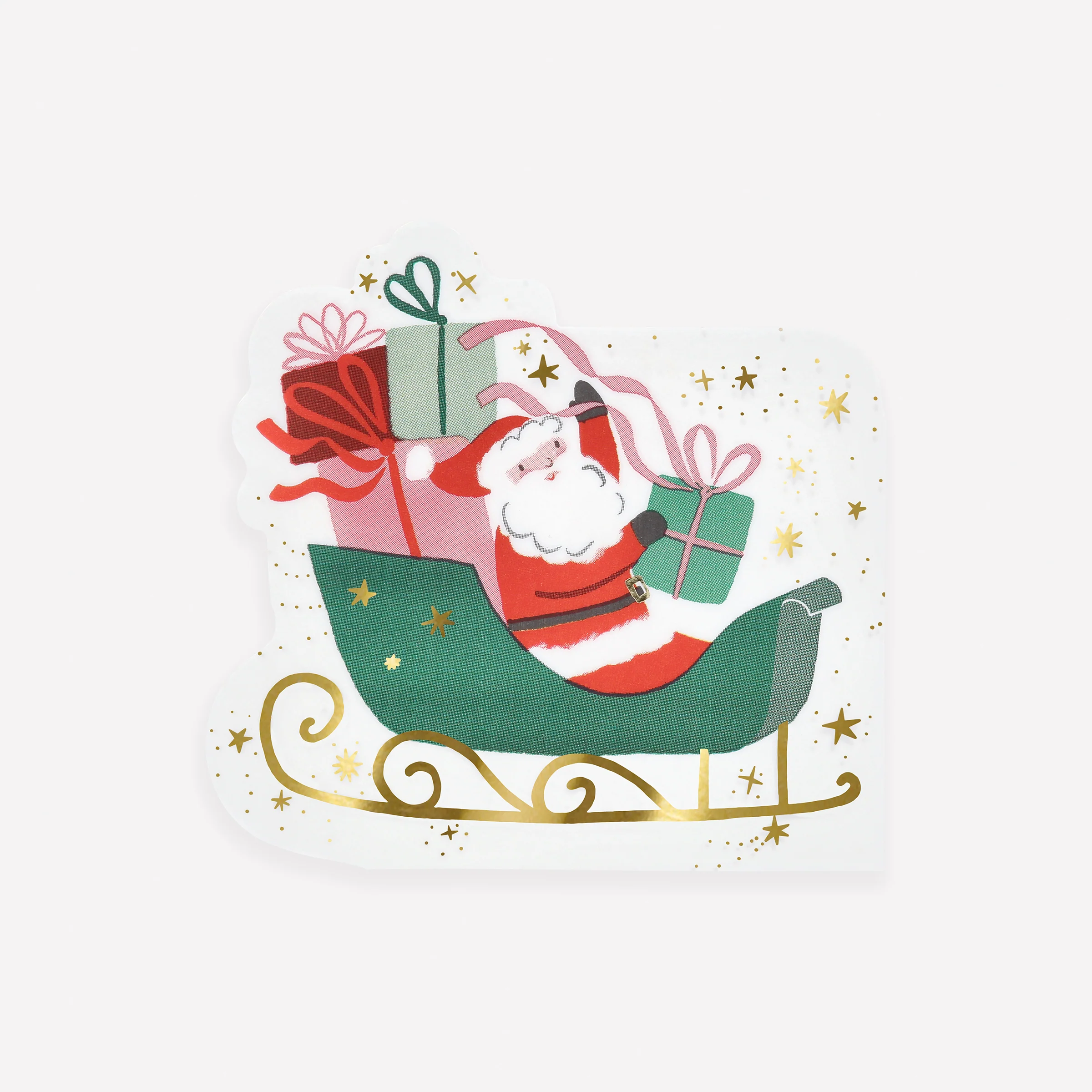 Sleigh Napkins (x 16)
