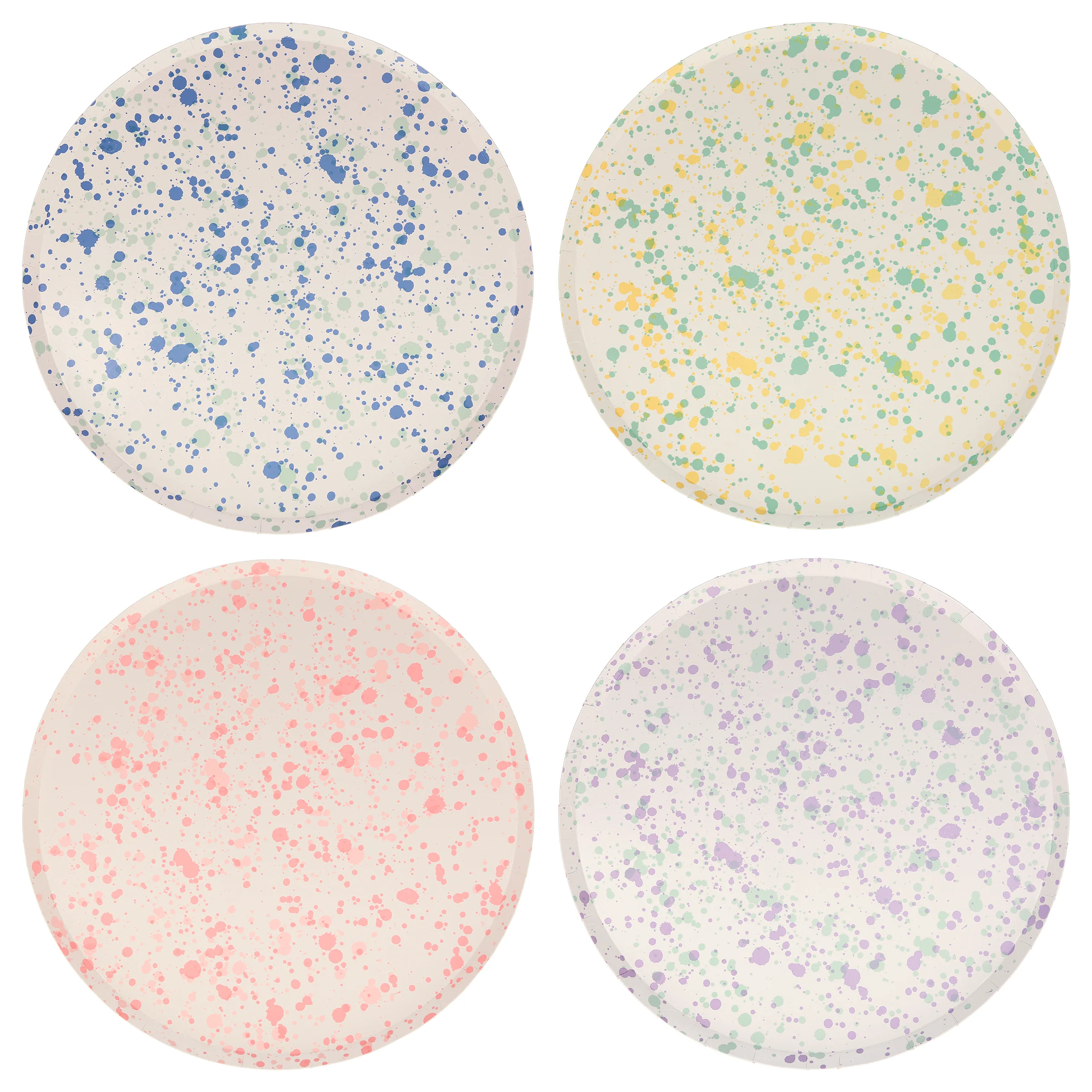 Speckled Dinner Plates (x 8)