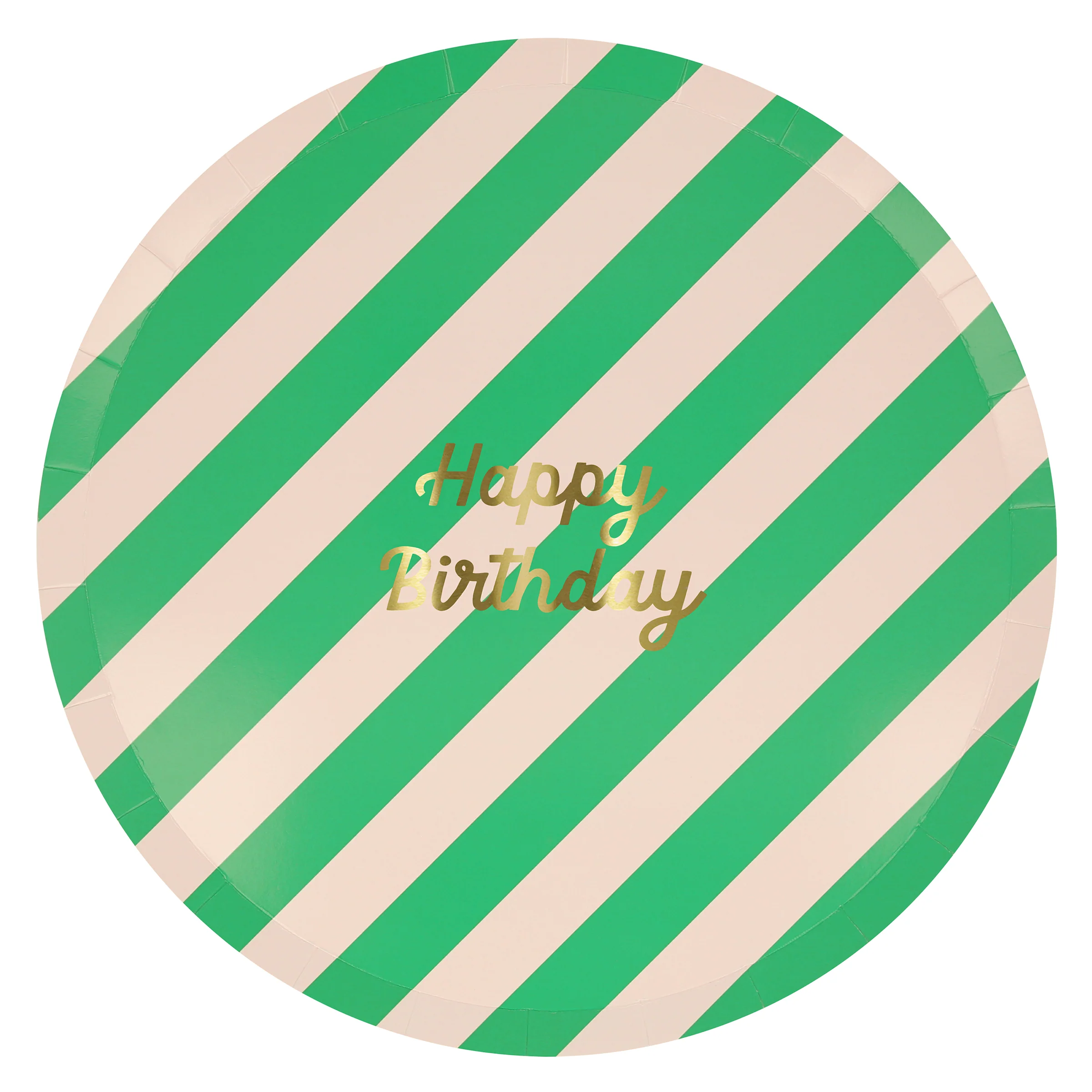 Stripe Happy Birthday Dinner Plates (x 8) - Image 6