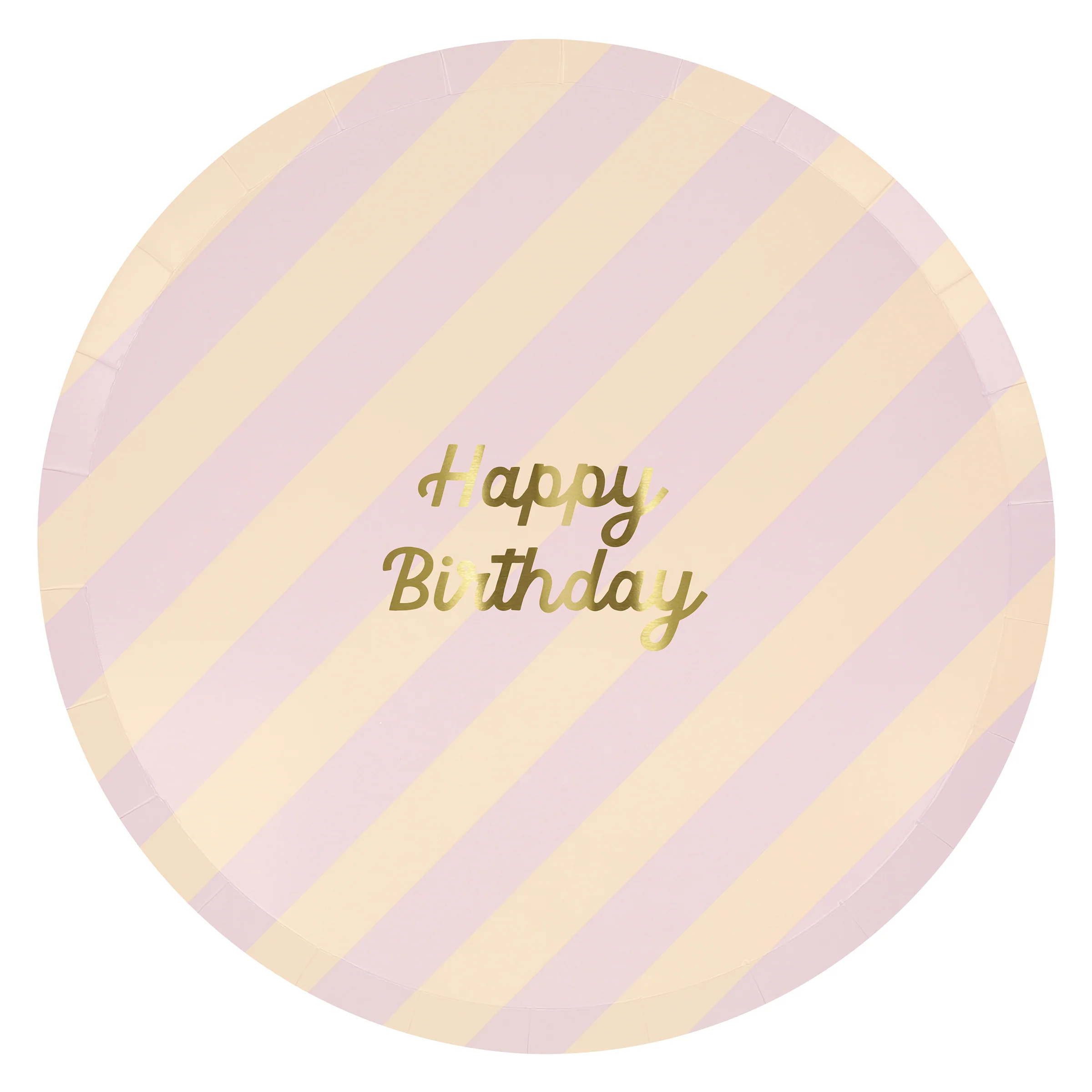 Stripe Happy Birthday Dinner Plates (x 8) - Image 7