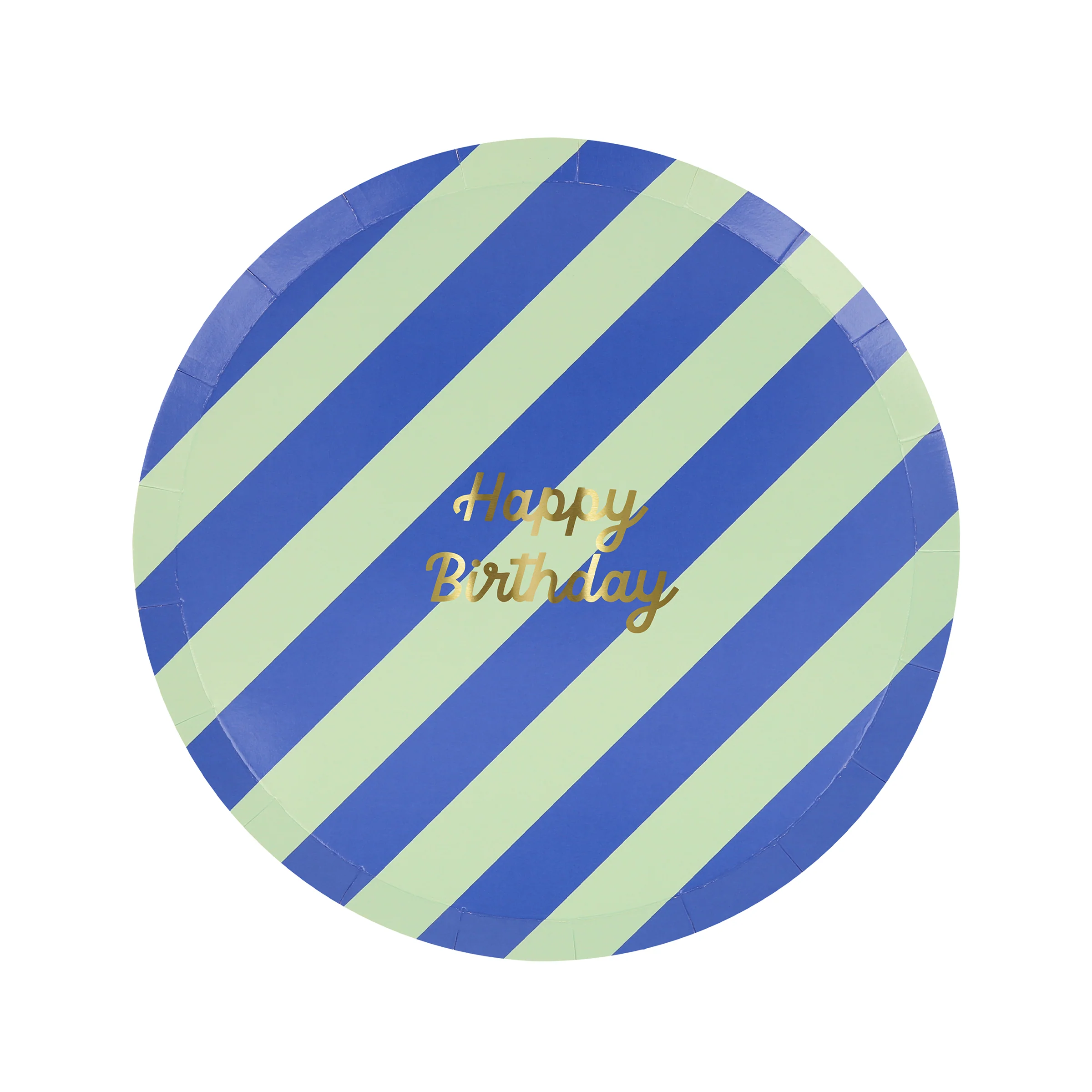 Stripe Happy Birthday Side Plates (x 8) - Image 6