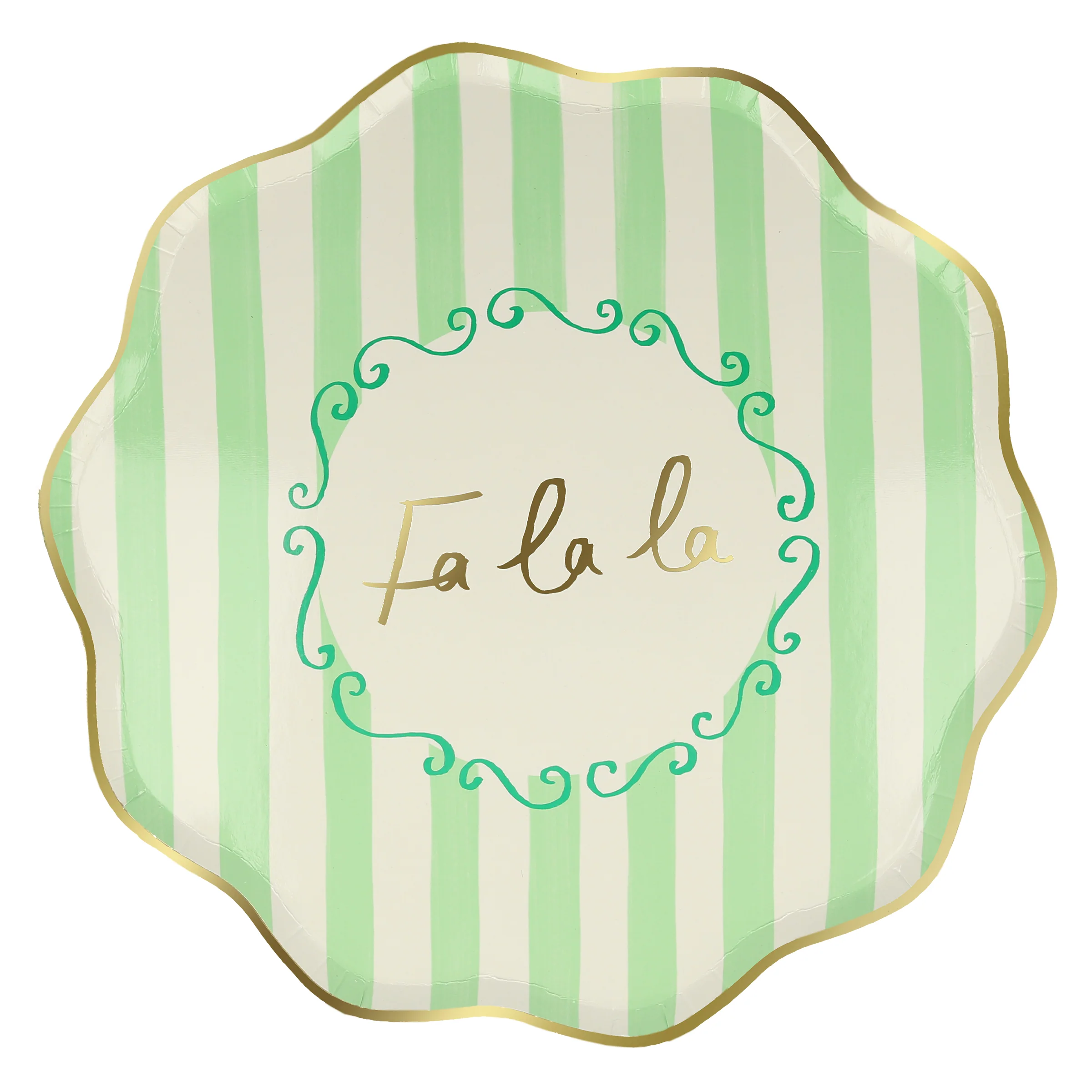 Striped Dinner Plates (x 8) - Image 6