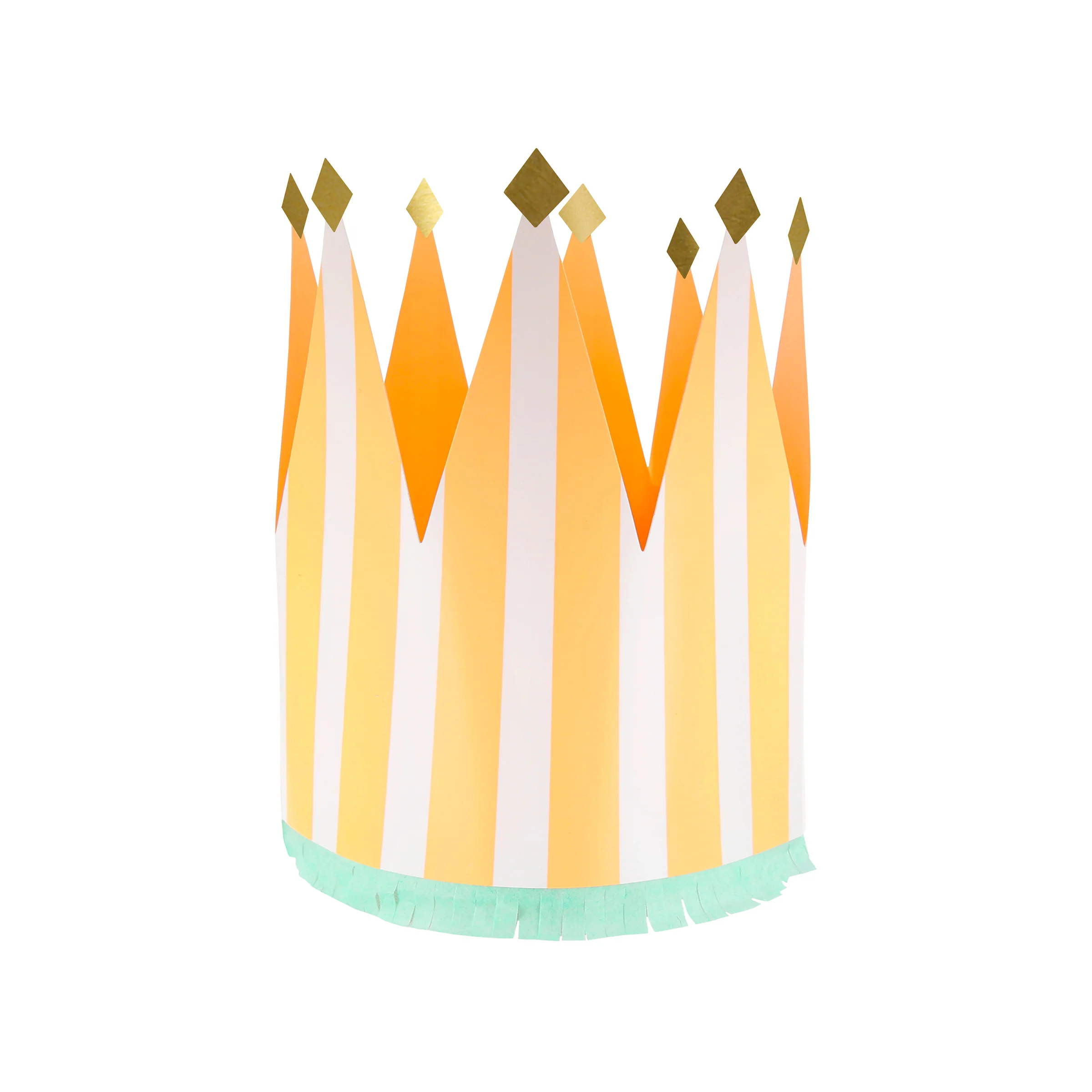 Striped Party Crowns (x 8) - Image 10