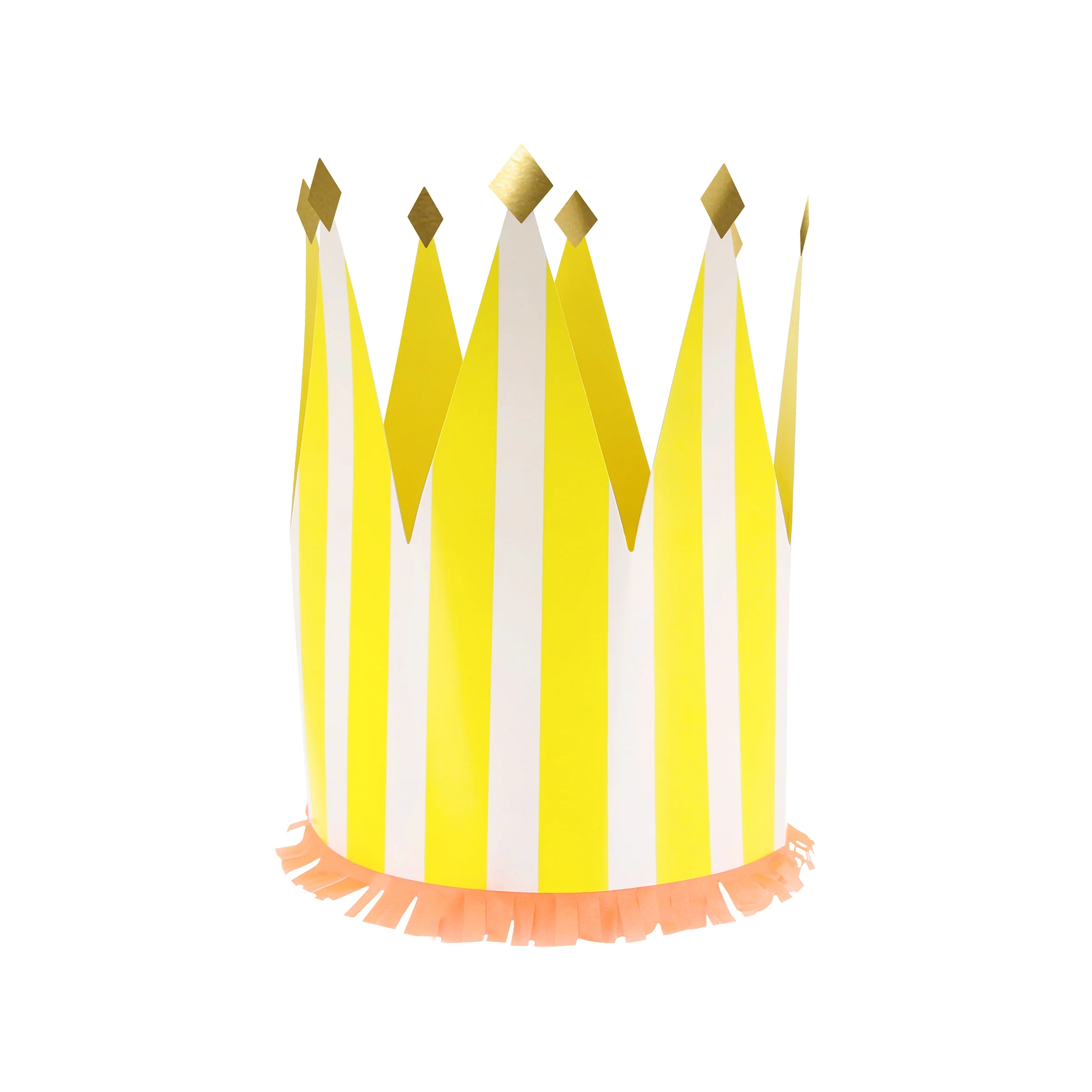 Striped Party Crowns (x 8) - Image 3