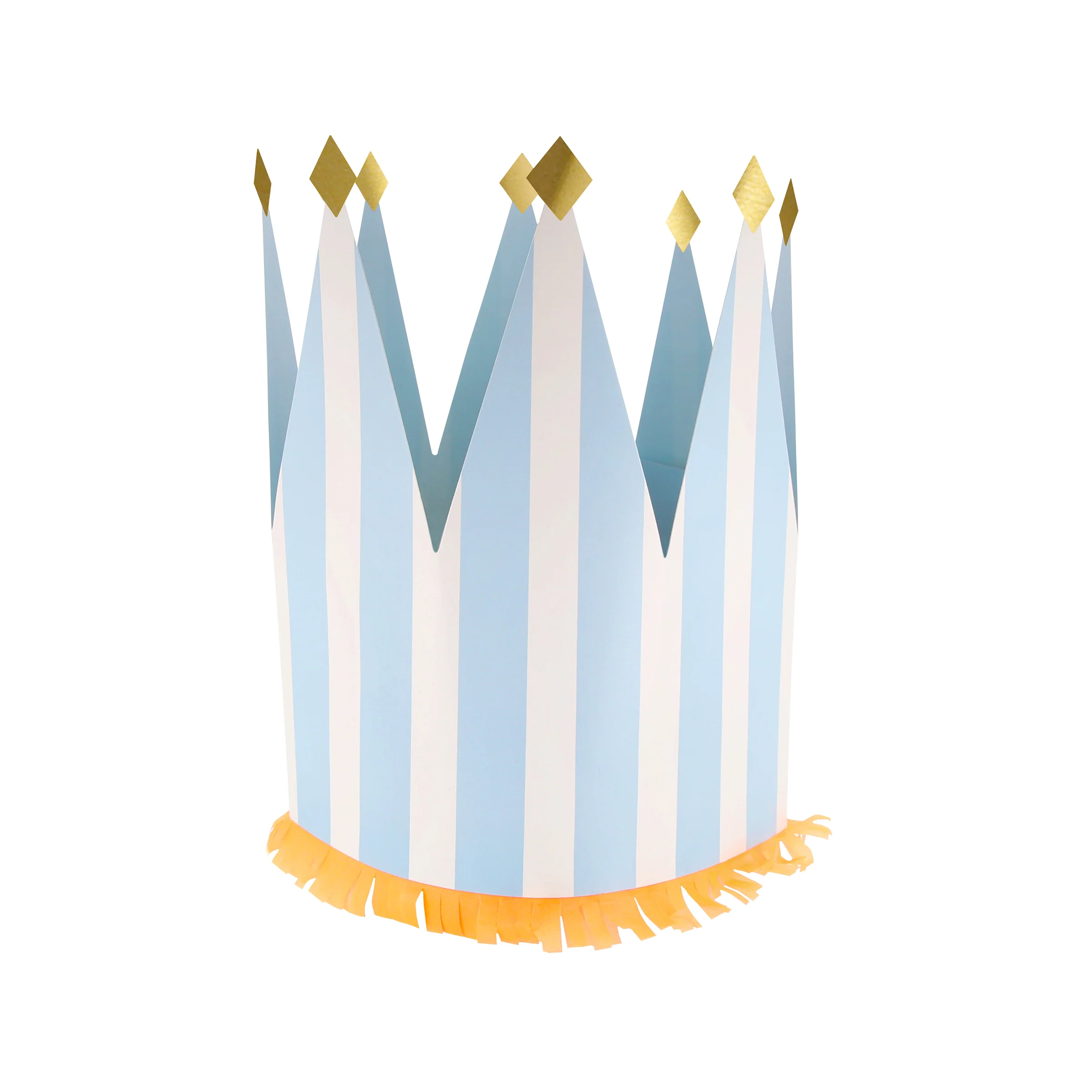 Striped Party Crowns (x 8) - Image 4