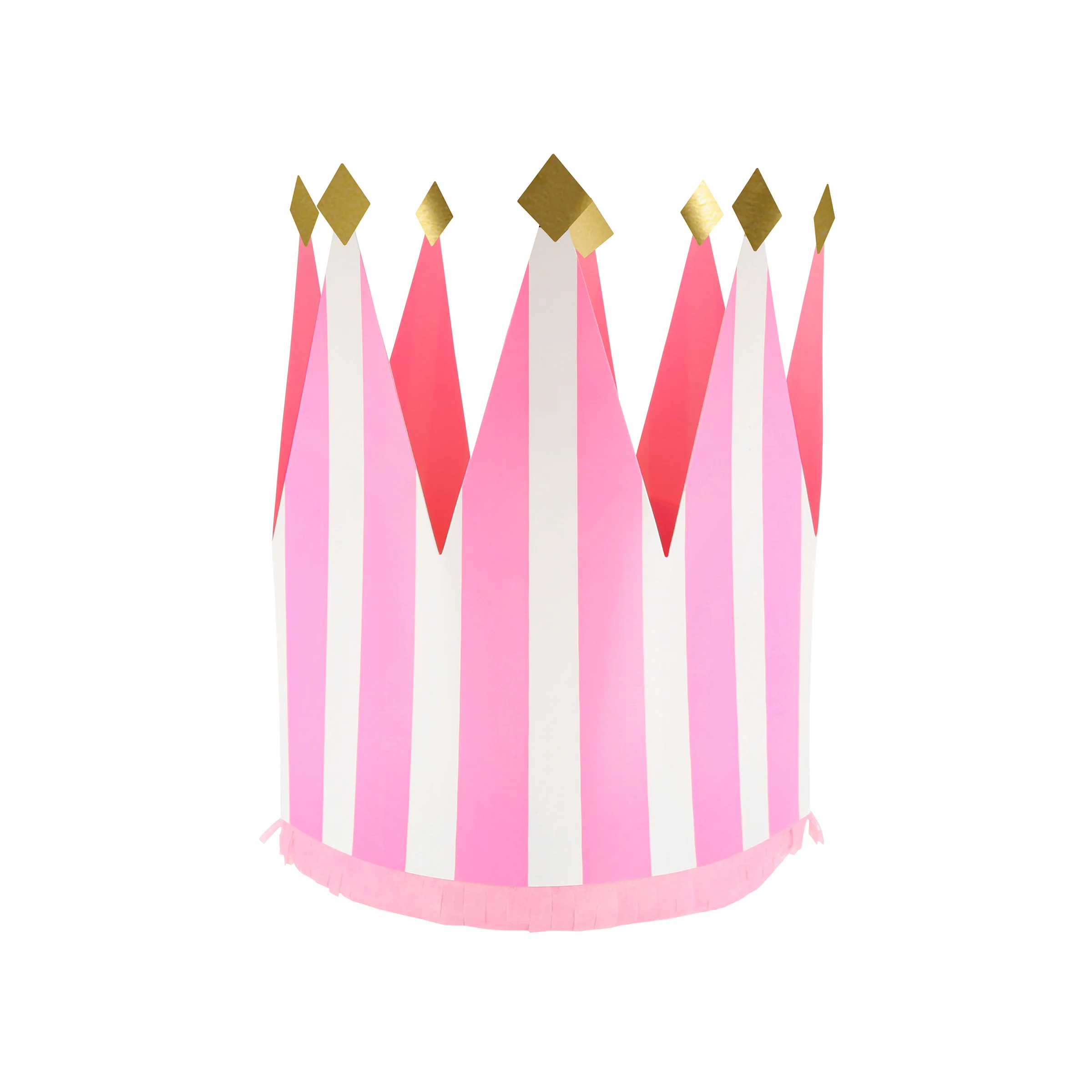 Striped Party Crowns (x 8) - Image 9