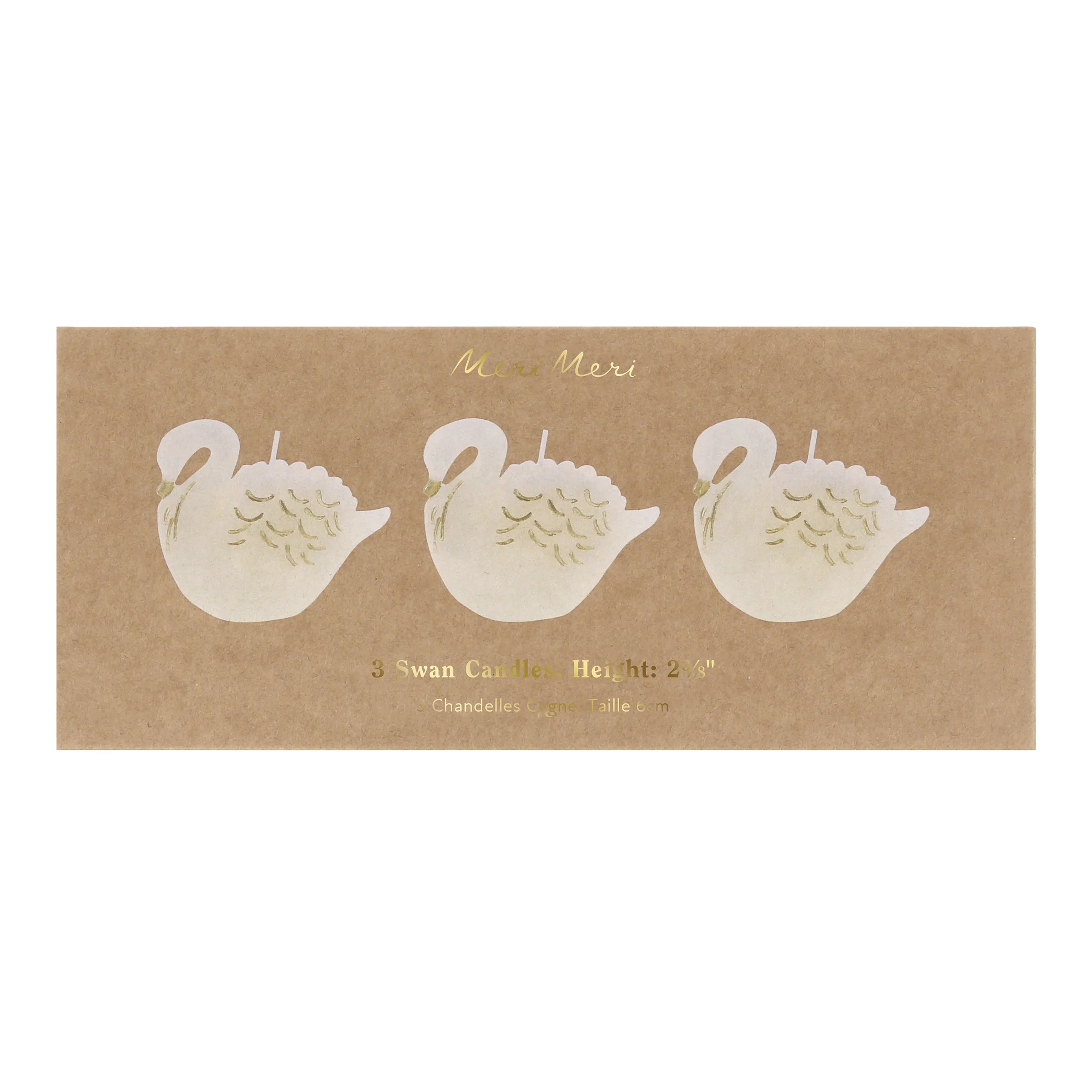 Swan Candles (x 3) - Image 4
