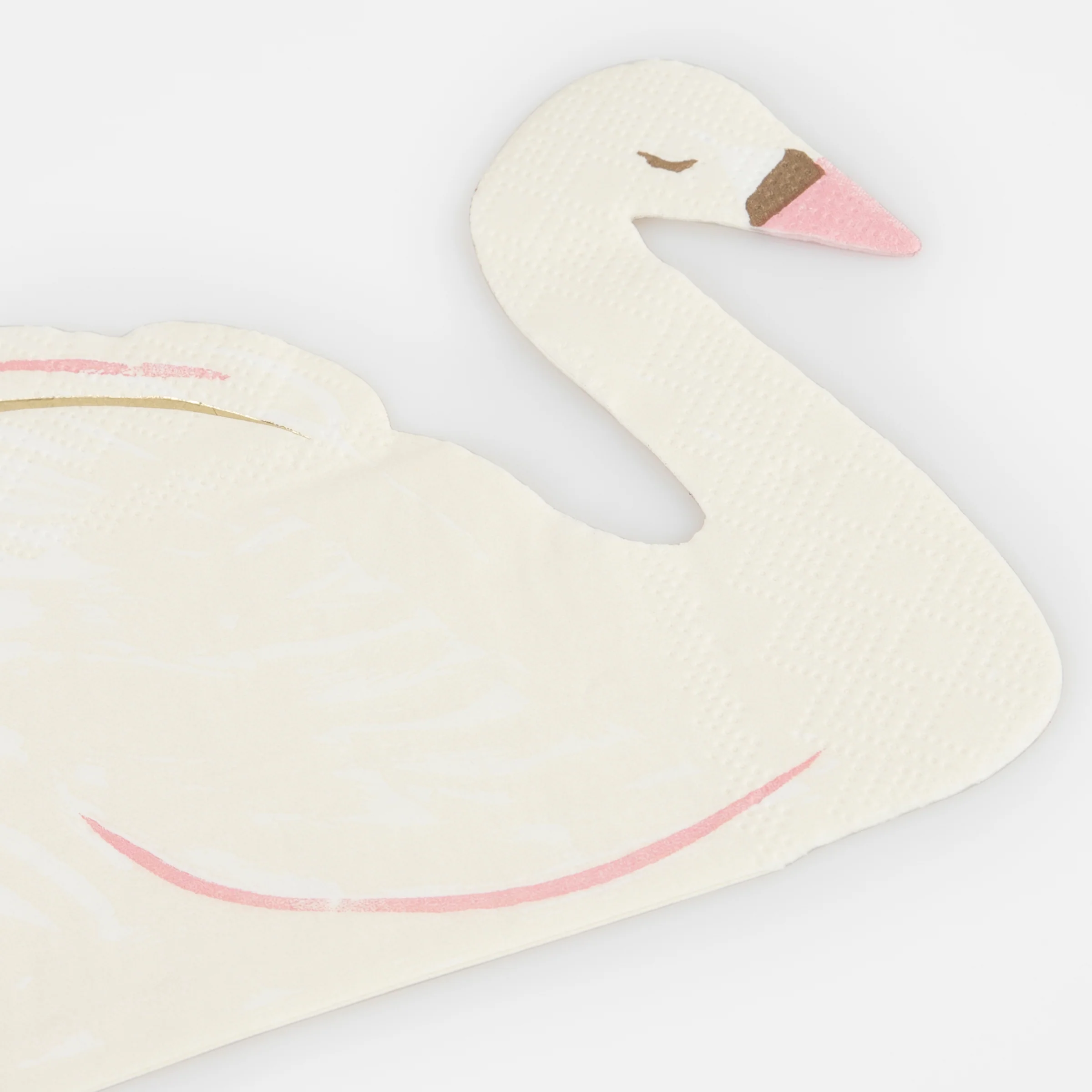 Swan Shaped Napkins (x 16) - Image 2