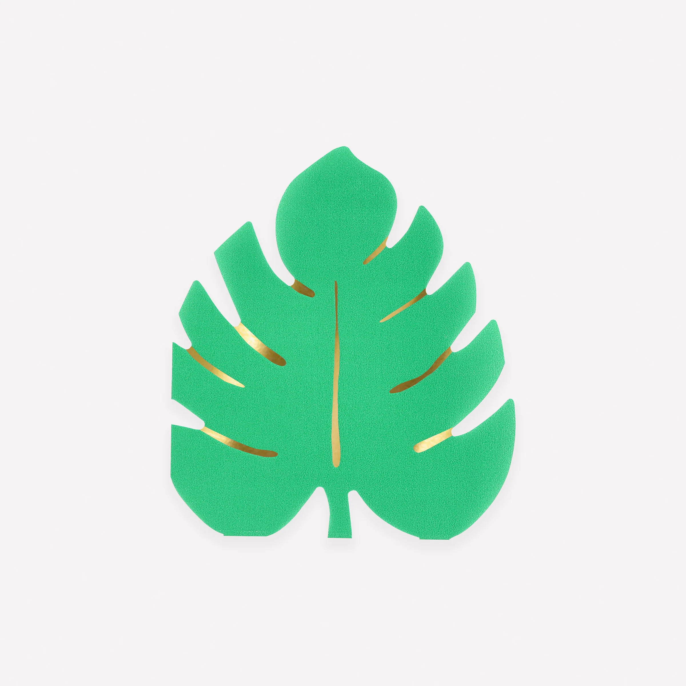 Tropical Leaf Napkins (x 16)