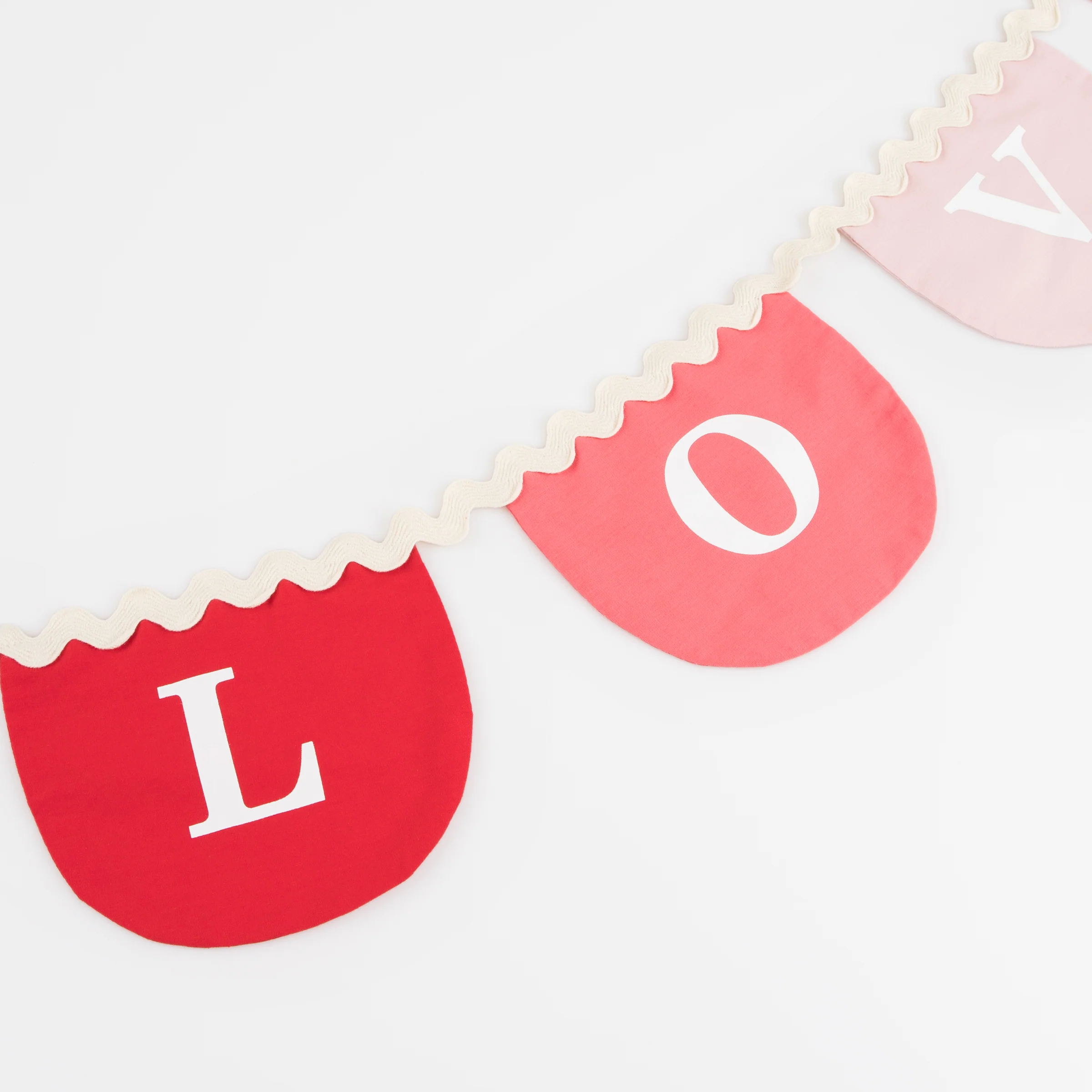 Valentine's Fabric Garland - Image 2
