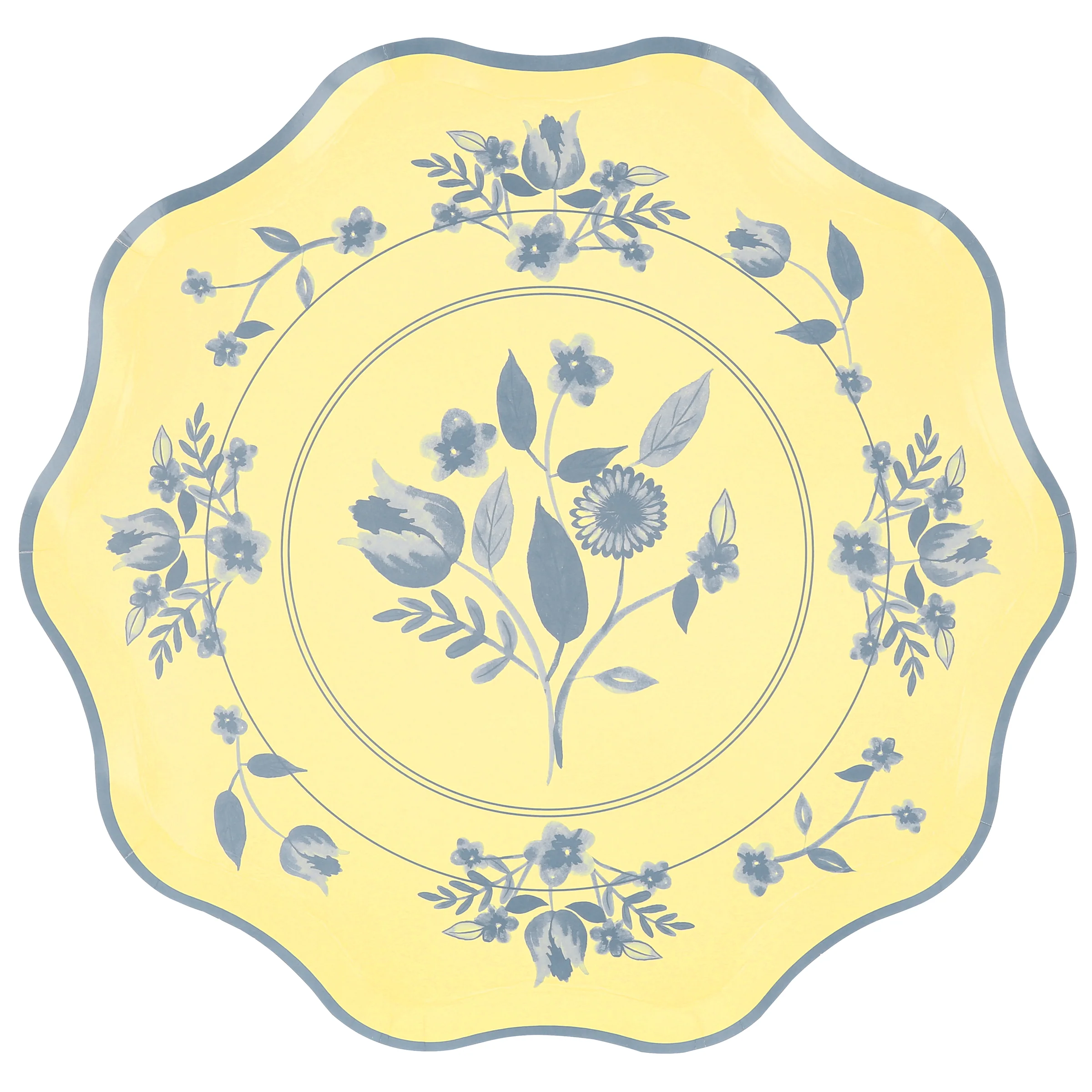 Vintage Botanical Dinner Plates (x 8) - Image 5