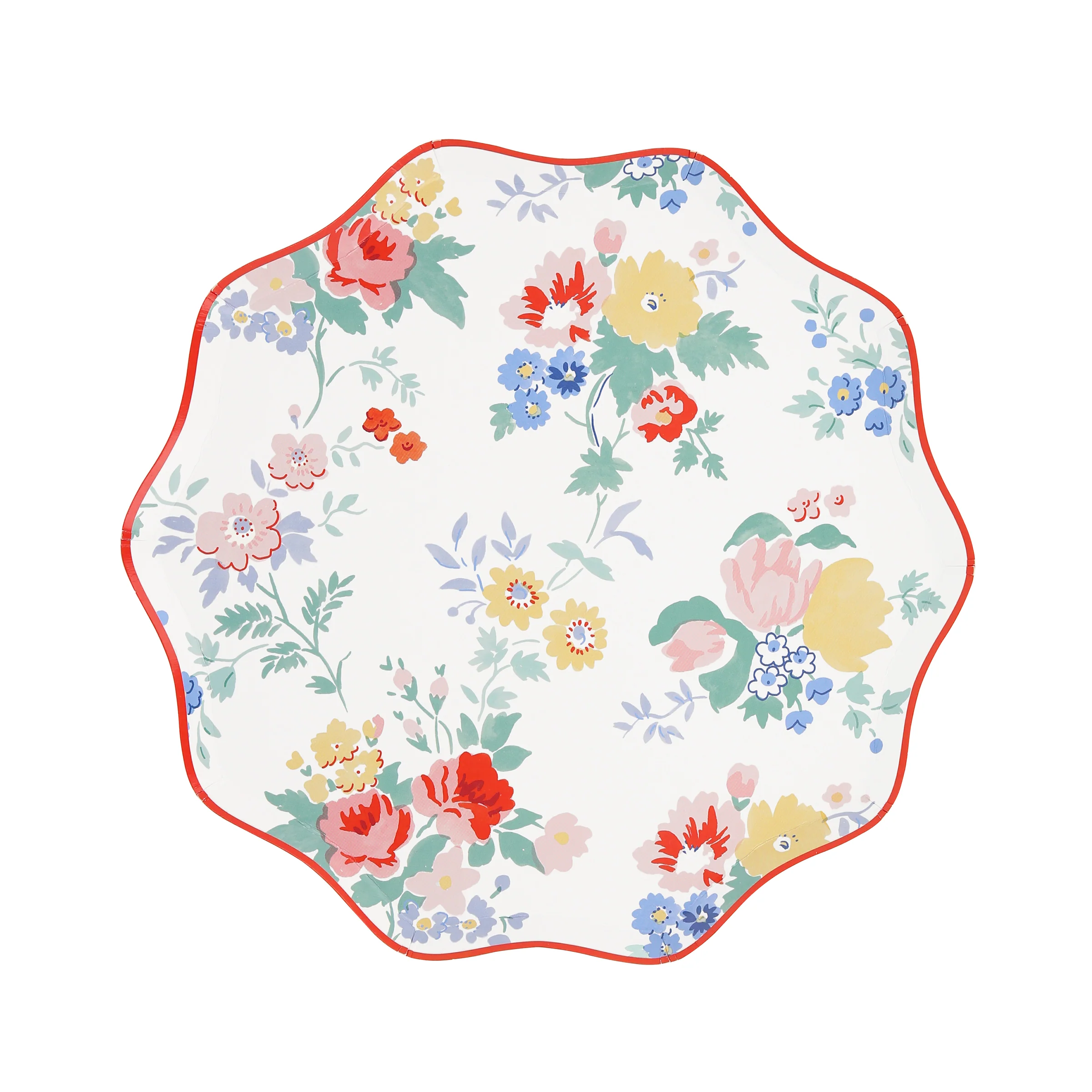 Vintage Floral Side Plates (x 8) - Image 4