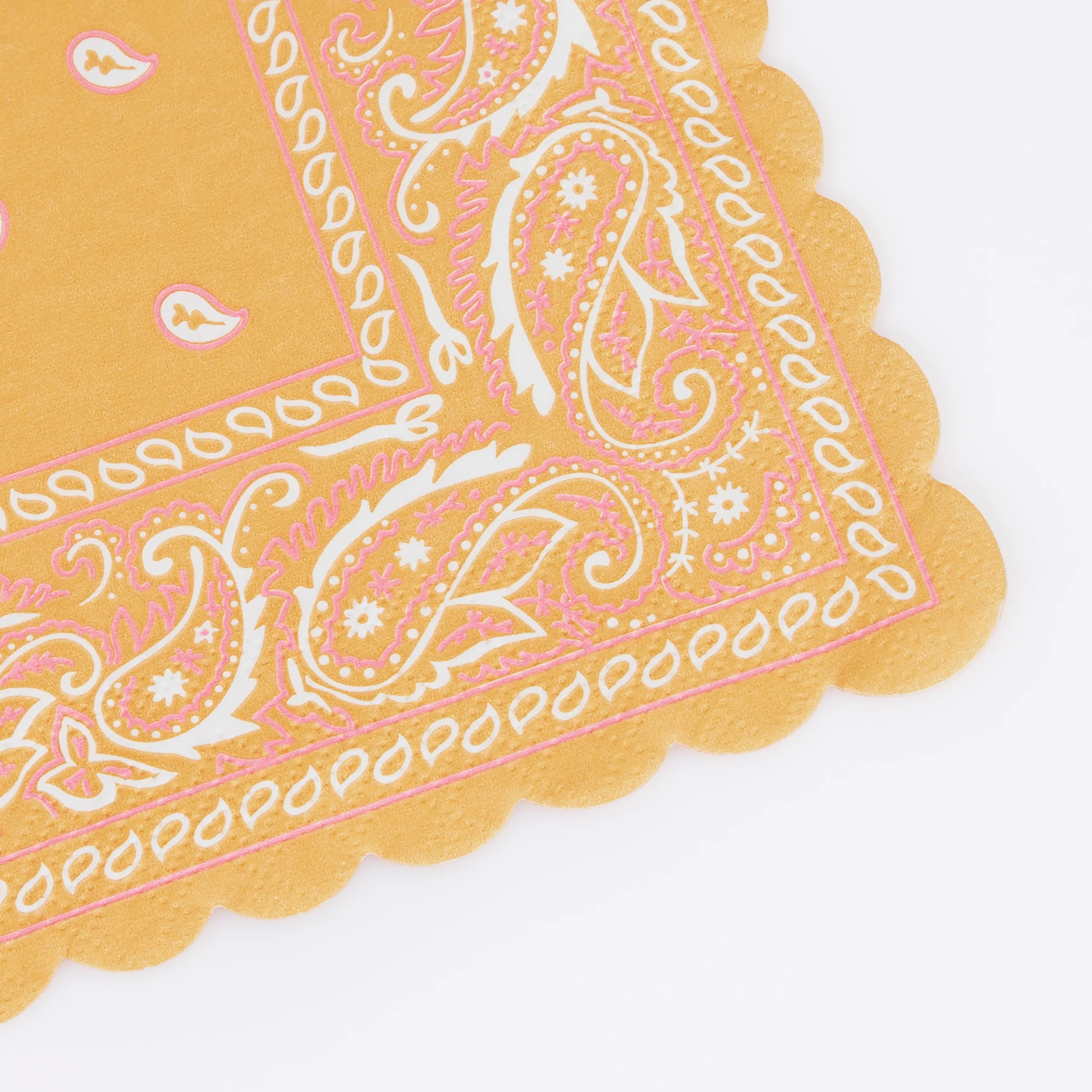 Western Bandana Small Napkins (x 16) - Image 2