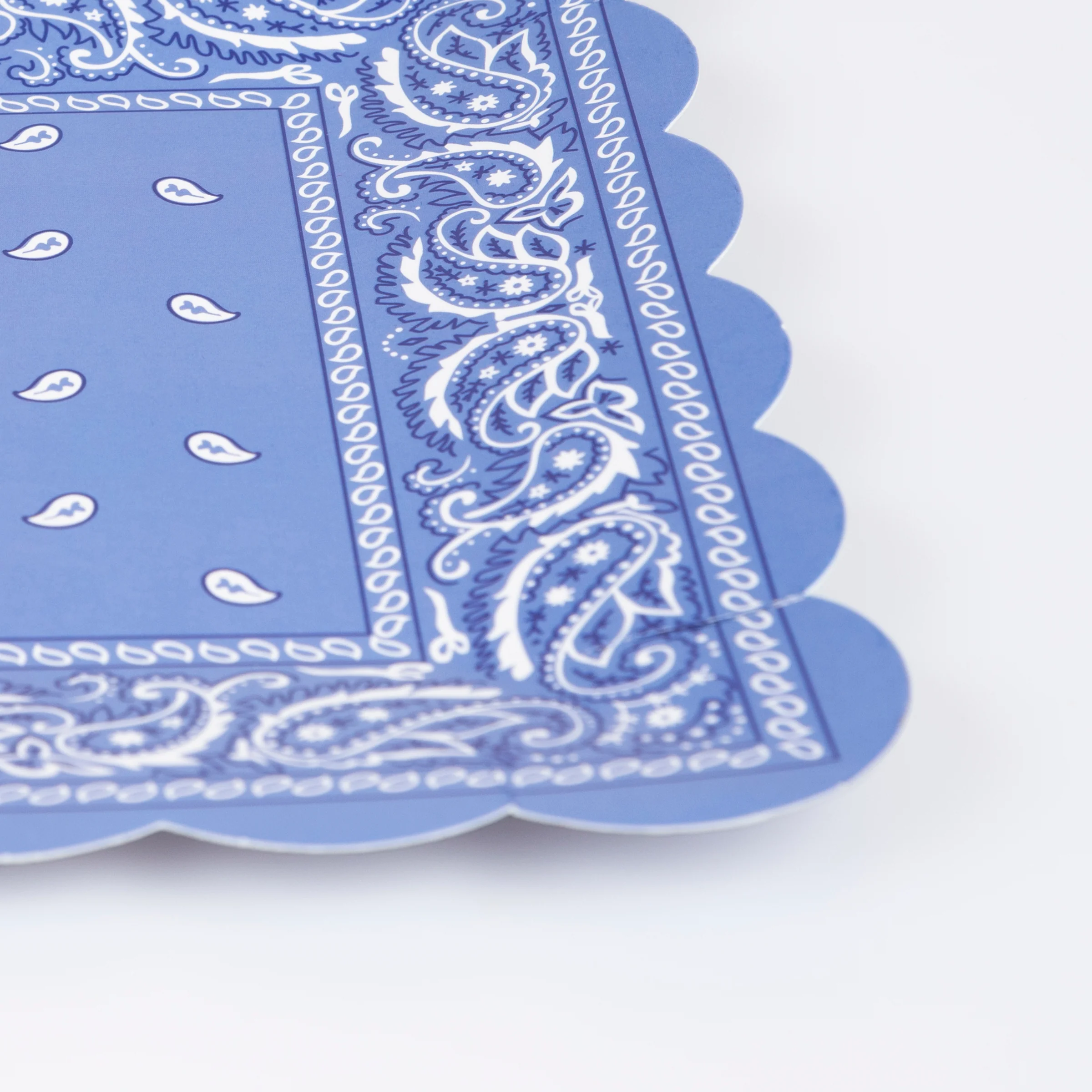 Western Bandana Square Plates (x 8) - Image 3