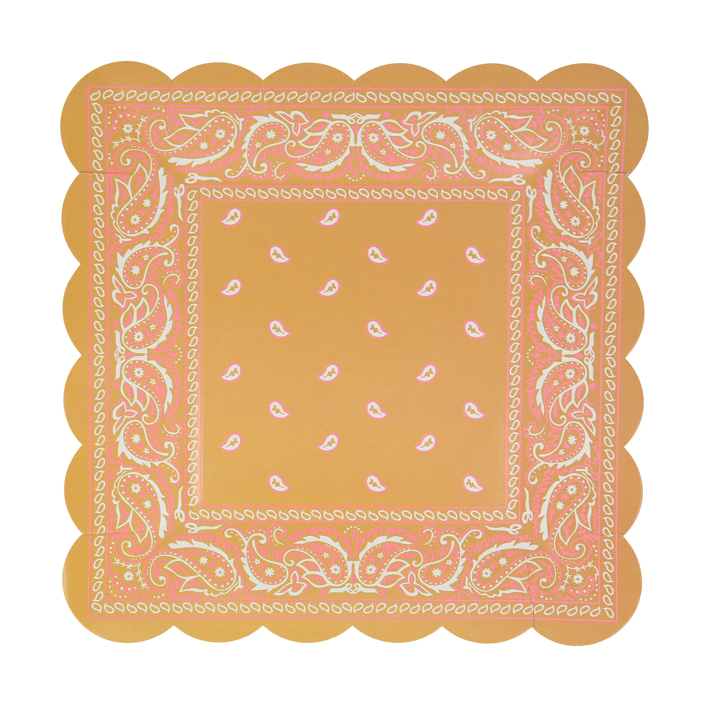 Western Bandana Square Plates (x 8) - Image 8